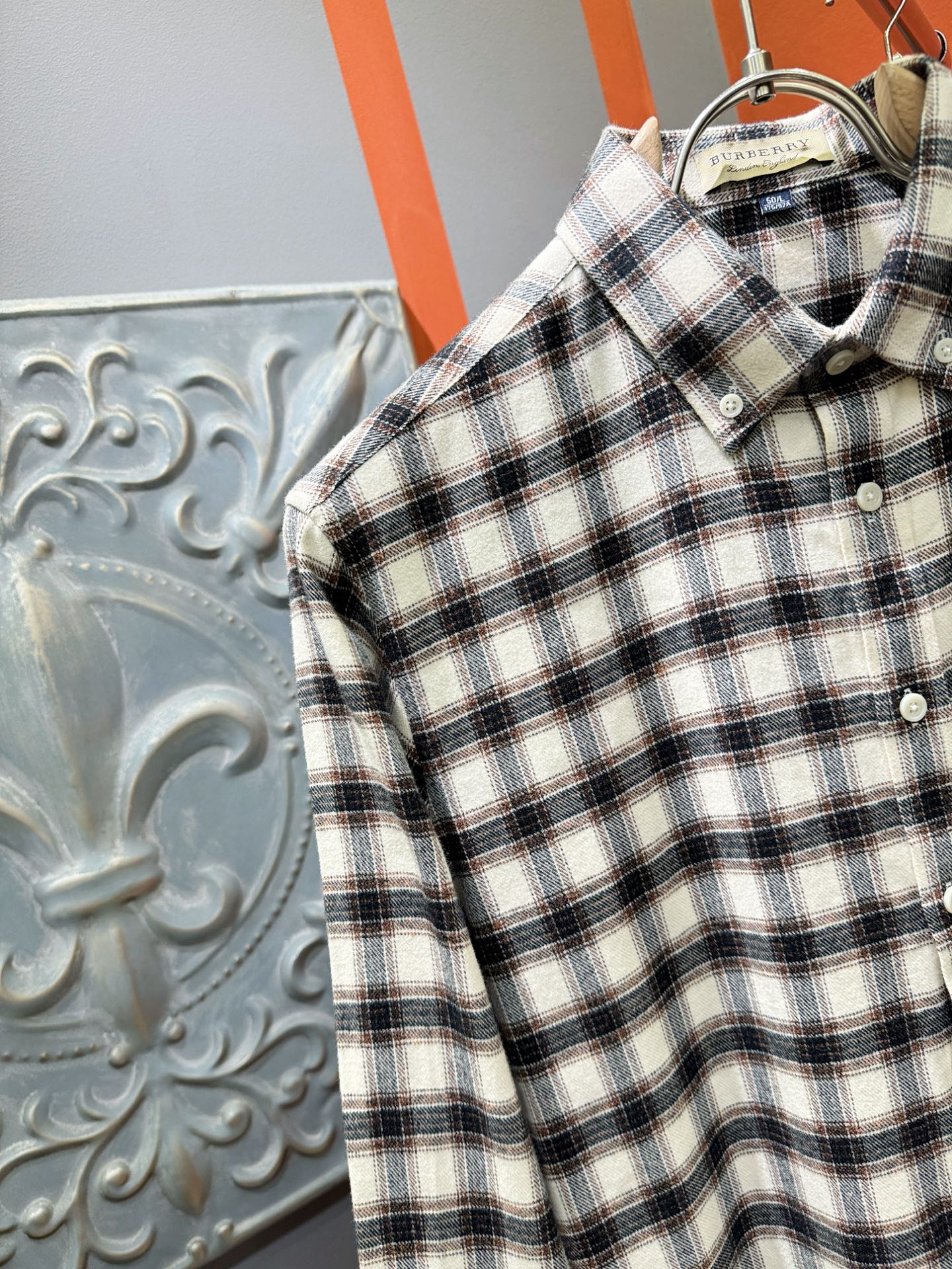 BURBERRY巴宝莉 2025新款衬衫，贸易公司渠道稀出，领先官网发售！经典休闲衬衫搭配独特的设计，简