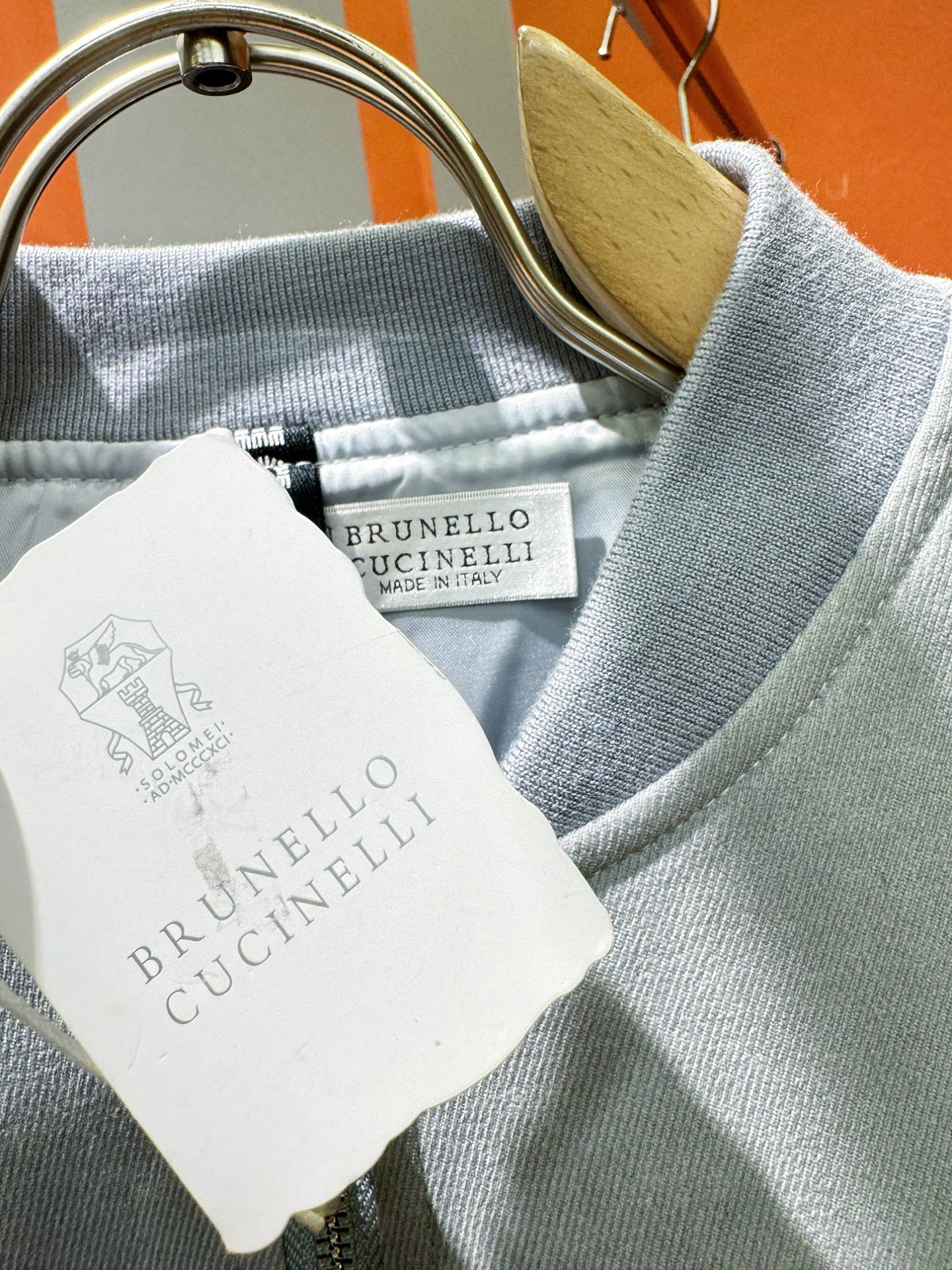 BC布鲁提 2025秋季新款夹克外套，原单狠货 意大利进口面料时尚夹克外套。欧洲专柜同步，上身更随意大方