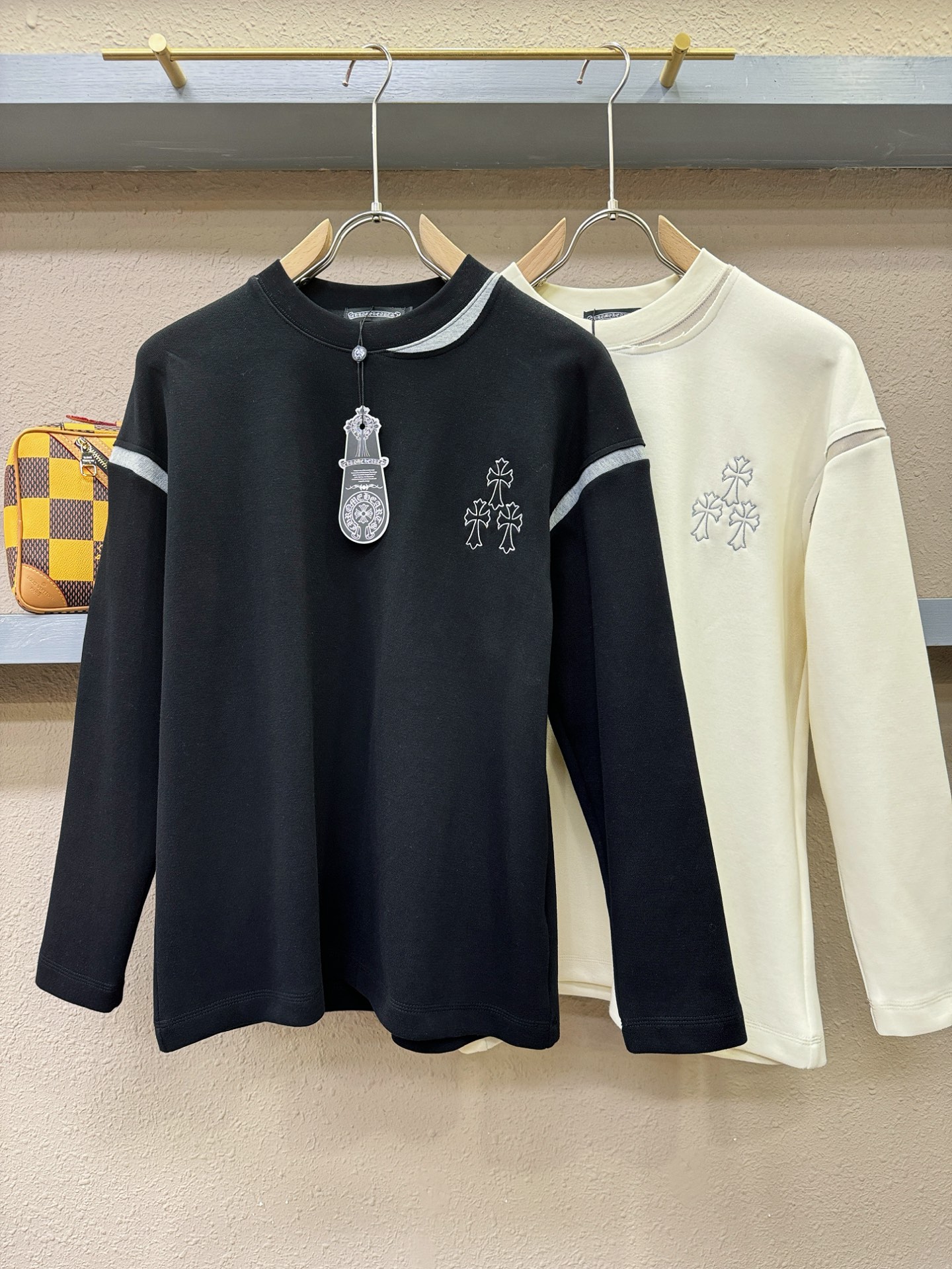 CHROME HEARTS 克罗心 2025ss秋冬新品 长袖上衣，经典Logo设计，百搭款 官网同步发