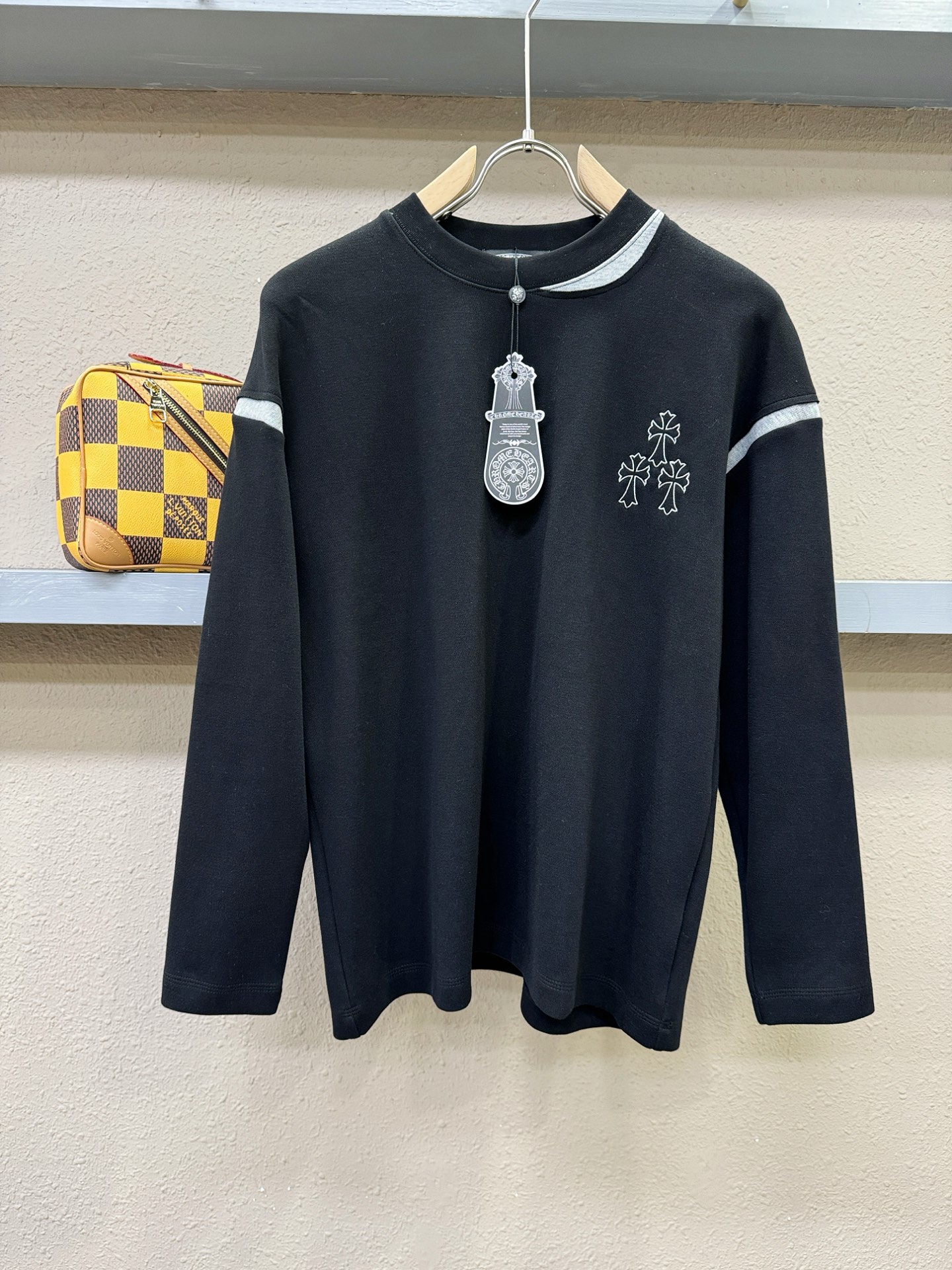 CHROME HEARTS 克罗心 2025ss秋冬新品 长袖上衣，经典Logo设计，百搭款 官网同步发