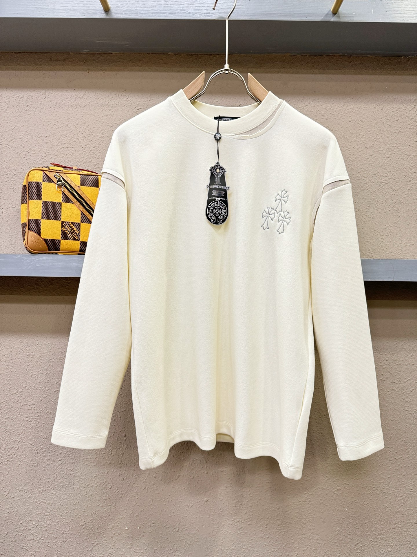 CHROME HEARTS 克罗心 2025ss秋冬新品 长袖上衣，经典Logo设计，百搭款 官网同步发