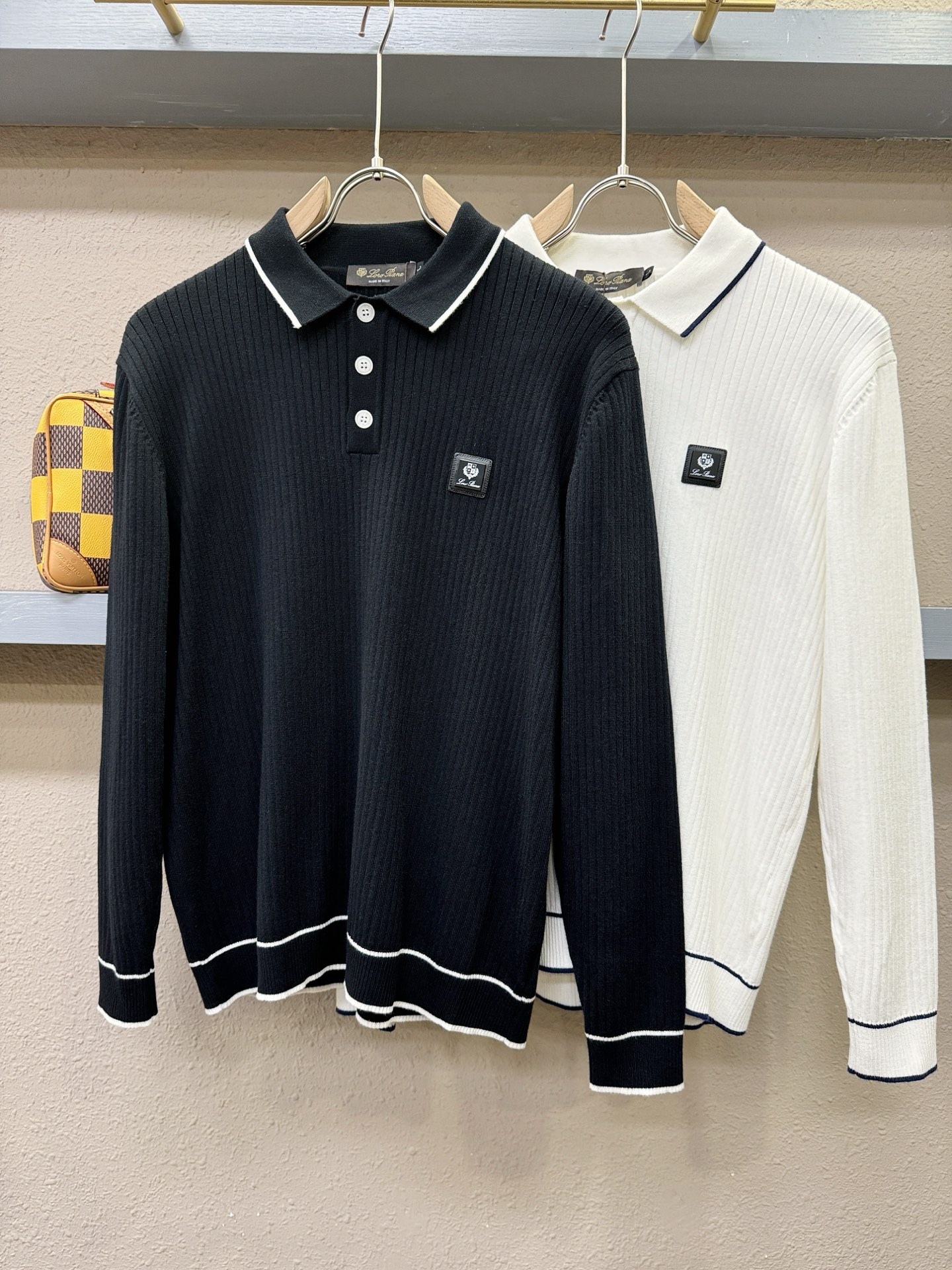 Loro Piana诺悠翩雅 新款毛衣，胸前logo设计！贸易公司渠道稀出，同步官网发售！秋冬系列经典设