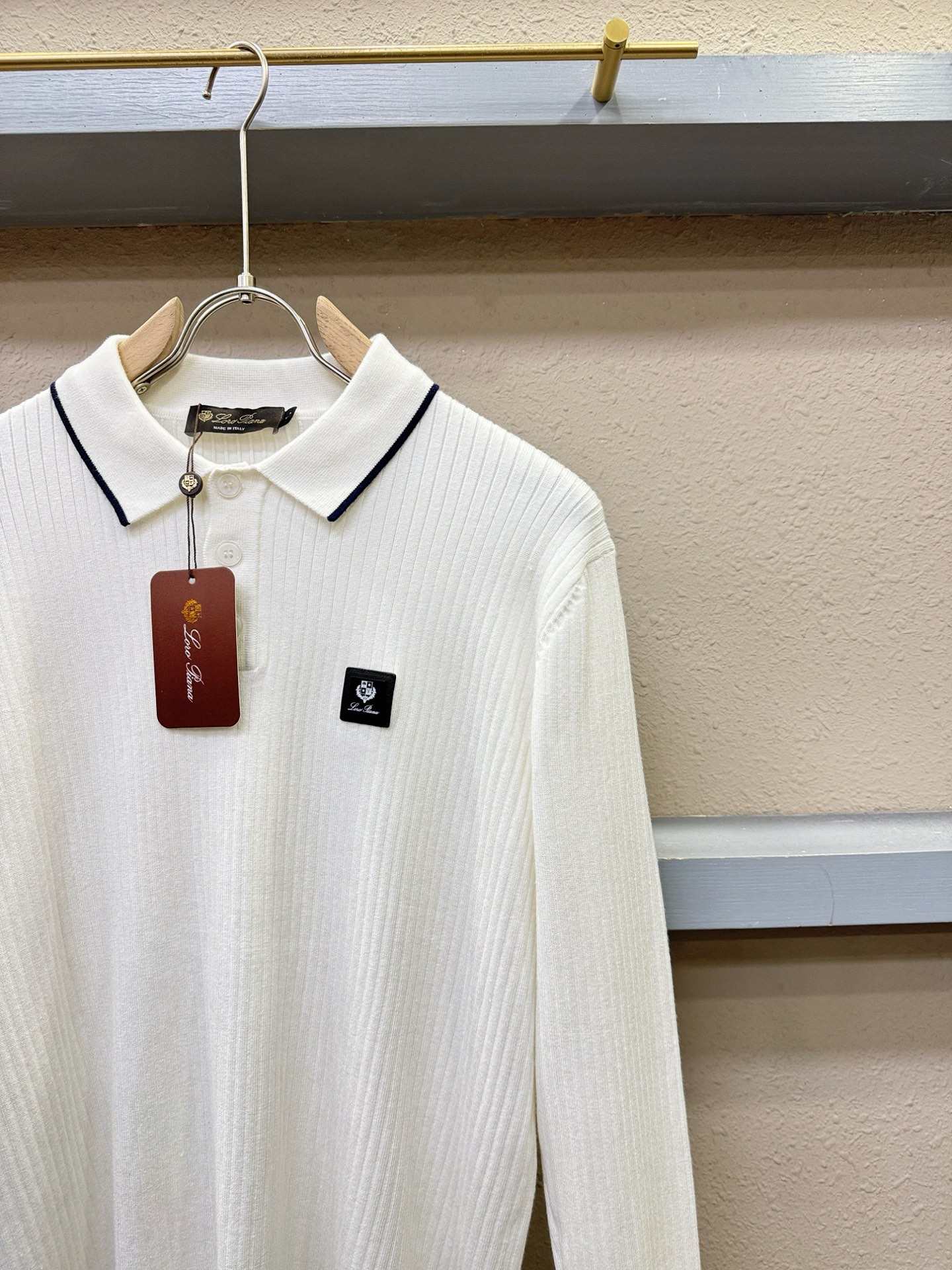 Loro Piana诺悠翩雅 新款毛衣，胸前logo设计！贸易公司渠道稀出，同步官网发售！秋冬系列经典设