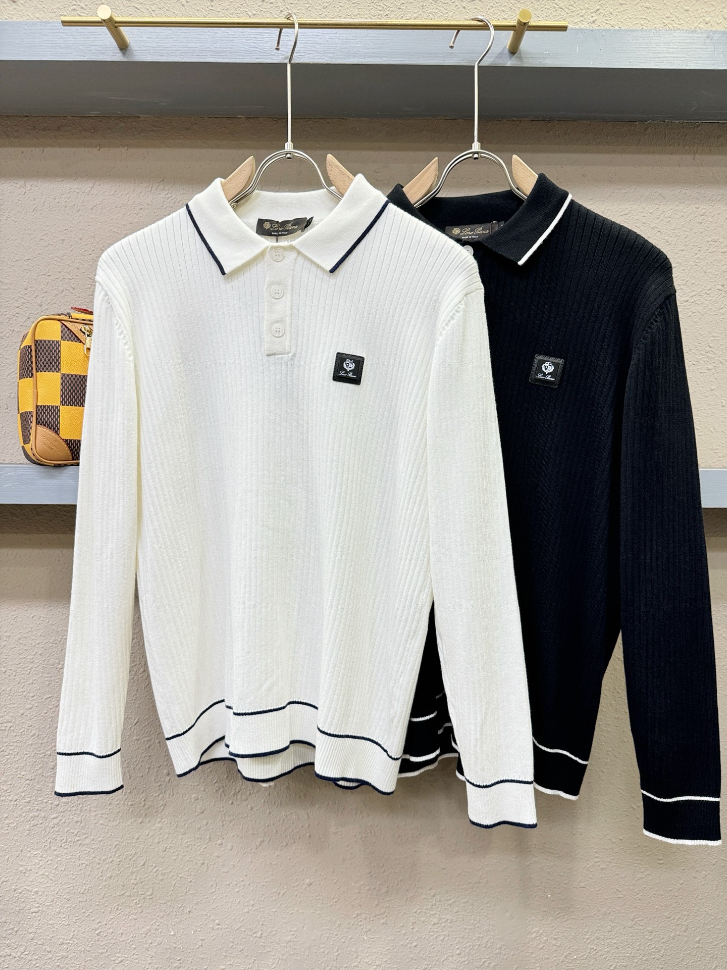 Loro Piana诺悠翩雅 新款毛衣，胸前logo设计！贸易公司渠道稀出，同步官网发售！秋冬系列经典设