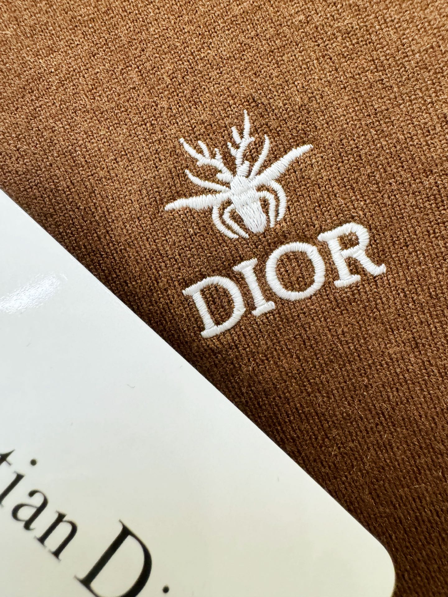 Dior迪奥 2025新款毛衣，胸前logo设计！贸易公司渠道稀出，同步官网发售！秋冬系列经典设计！此款