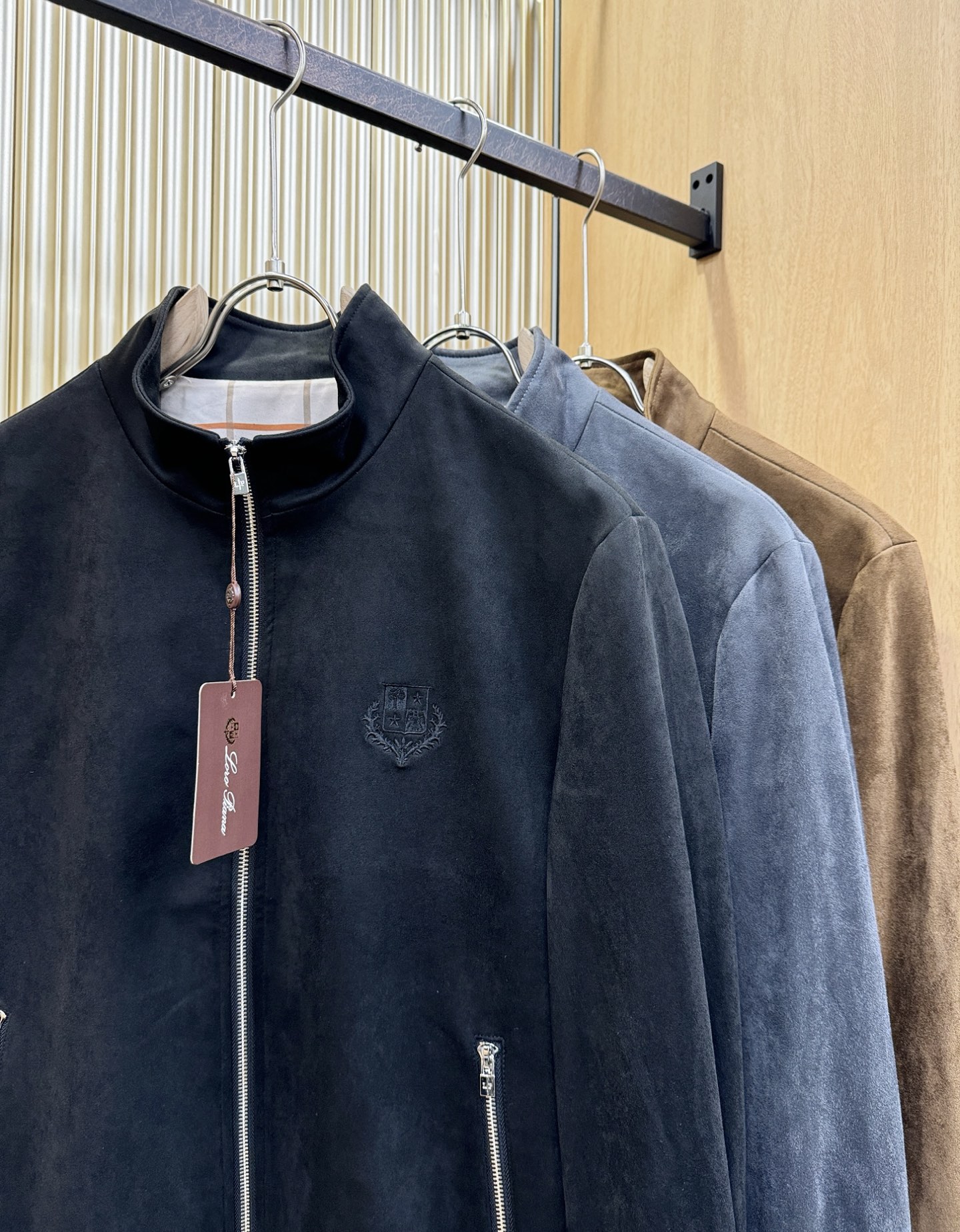 Loro Piana诺悠翩雅 2025秋冬新款夹克外套，原单狠货 意大利进口面料时尚夹克外套。欧洲专柜同