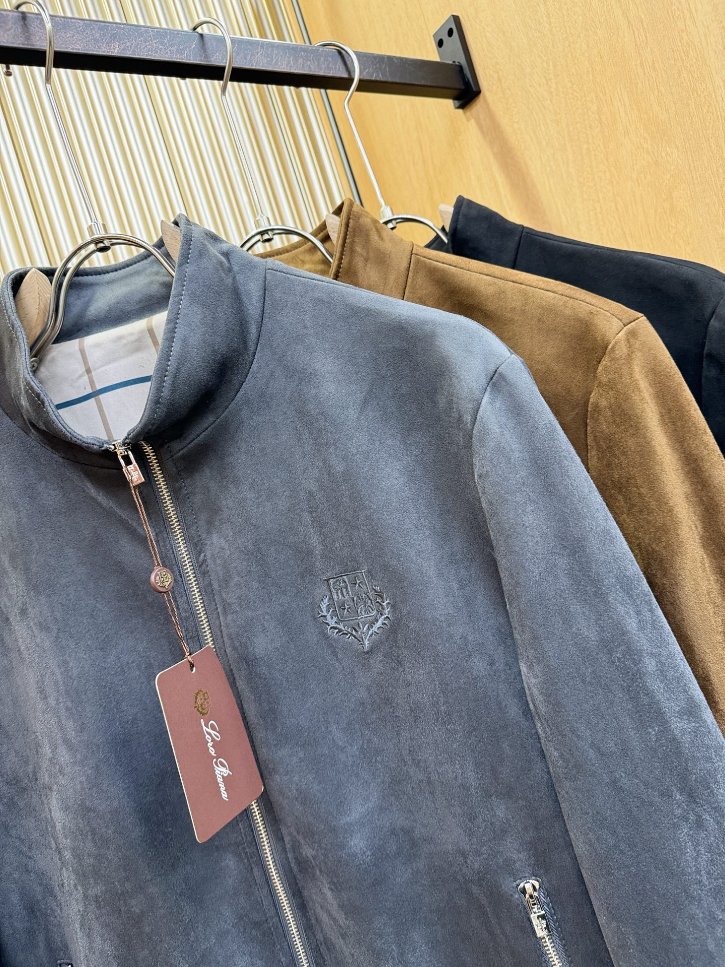 Loro Piana诺悠翩雅 2025秋冬新款夹克外套，原单狠货 意大利进口面料时尚夹克外套。欧洲专柜同