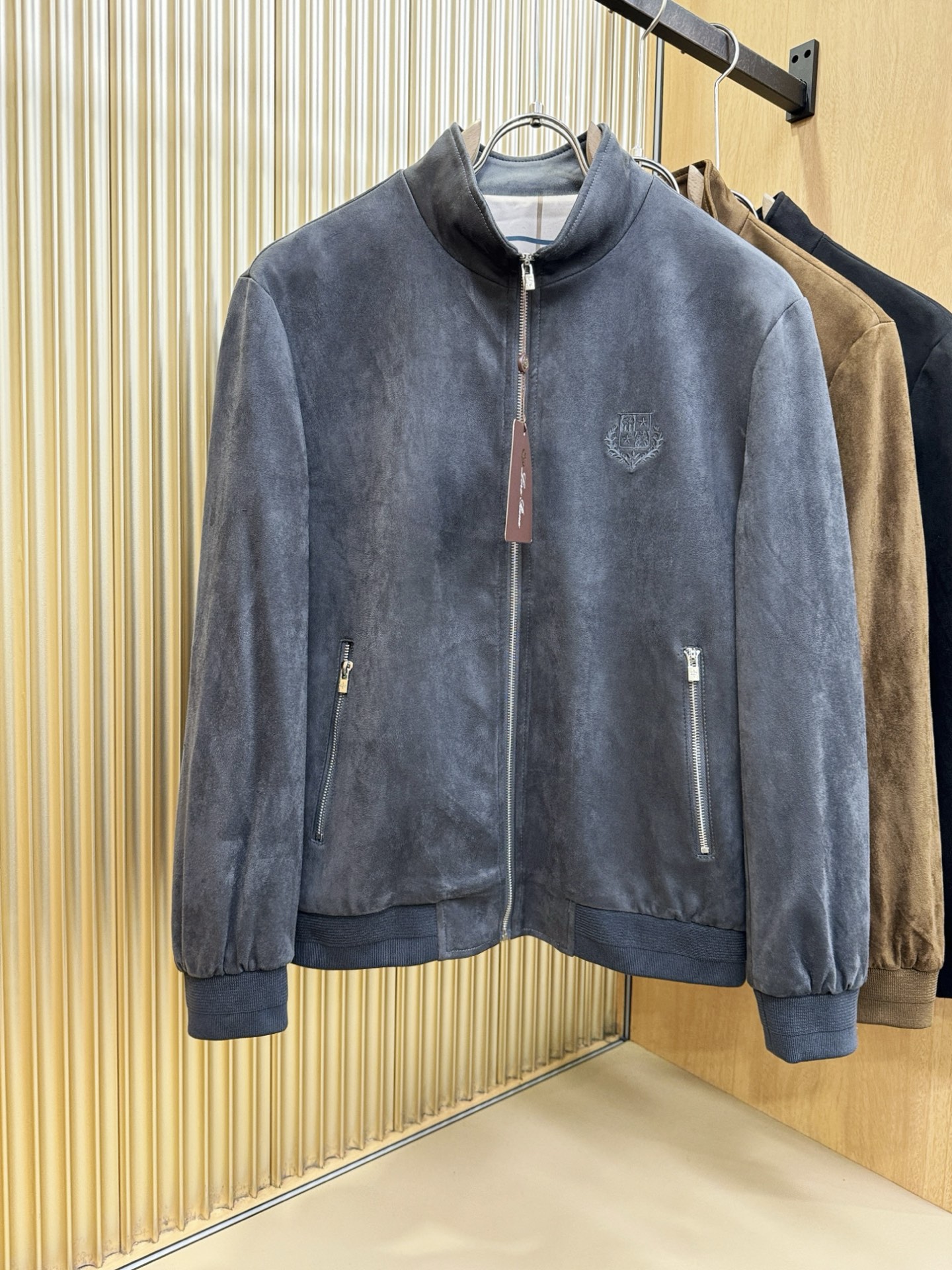 Loro Piana诺悠翩雅 2025秋冬新款夹克外套，原单狠货 意大利进口面料时尚夹克外套。欧洲专柜同