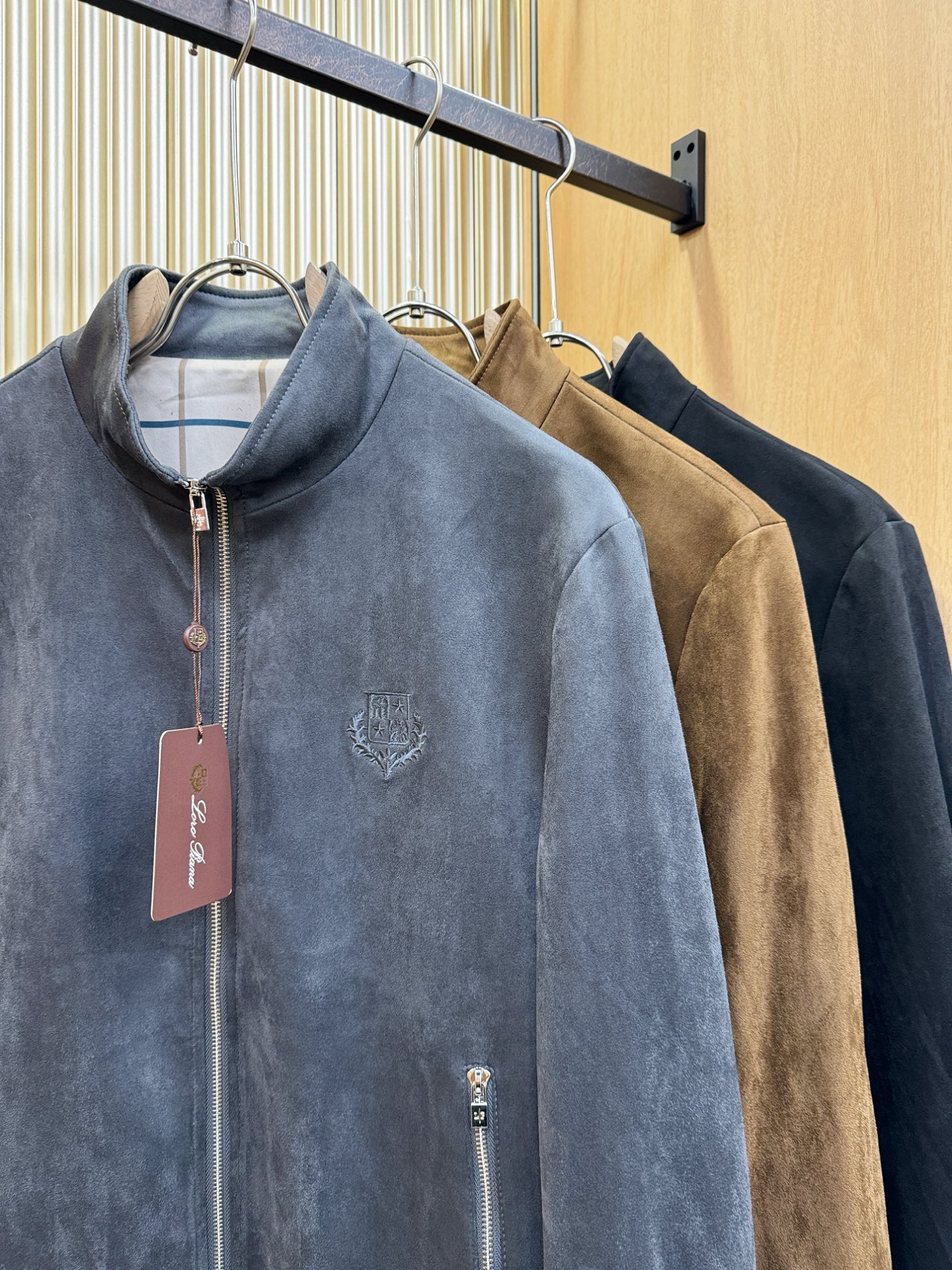 Loro Piana诺悠翩雅 2025秋冬新款夹克外套，原单狠货 意大利进口面料时尚夹克外套。欧洲专柜同