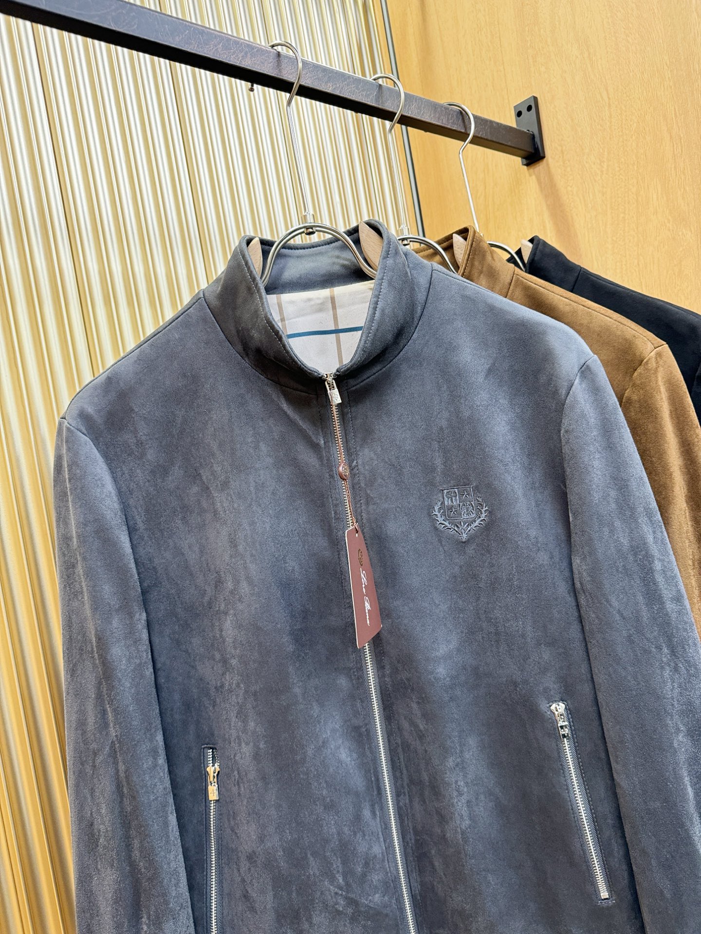 Loro Piana诺悠翩雅 2025秋冬新款夹克外套，原单狠货 意大利进口面料时尚夹克外套。欧洲专柜同