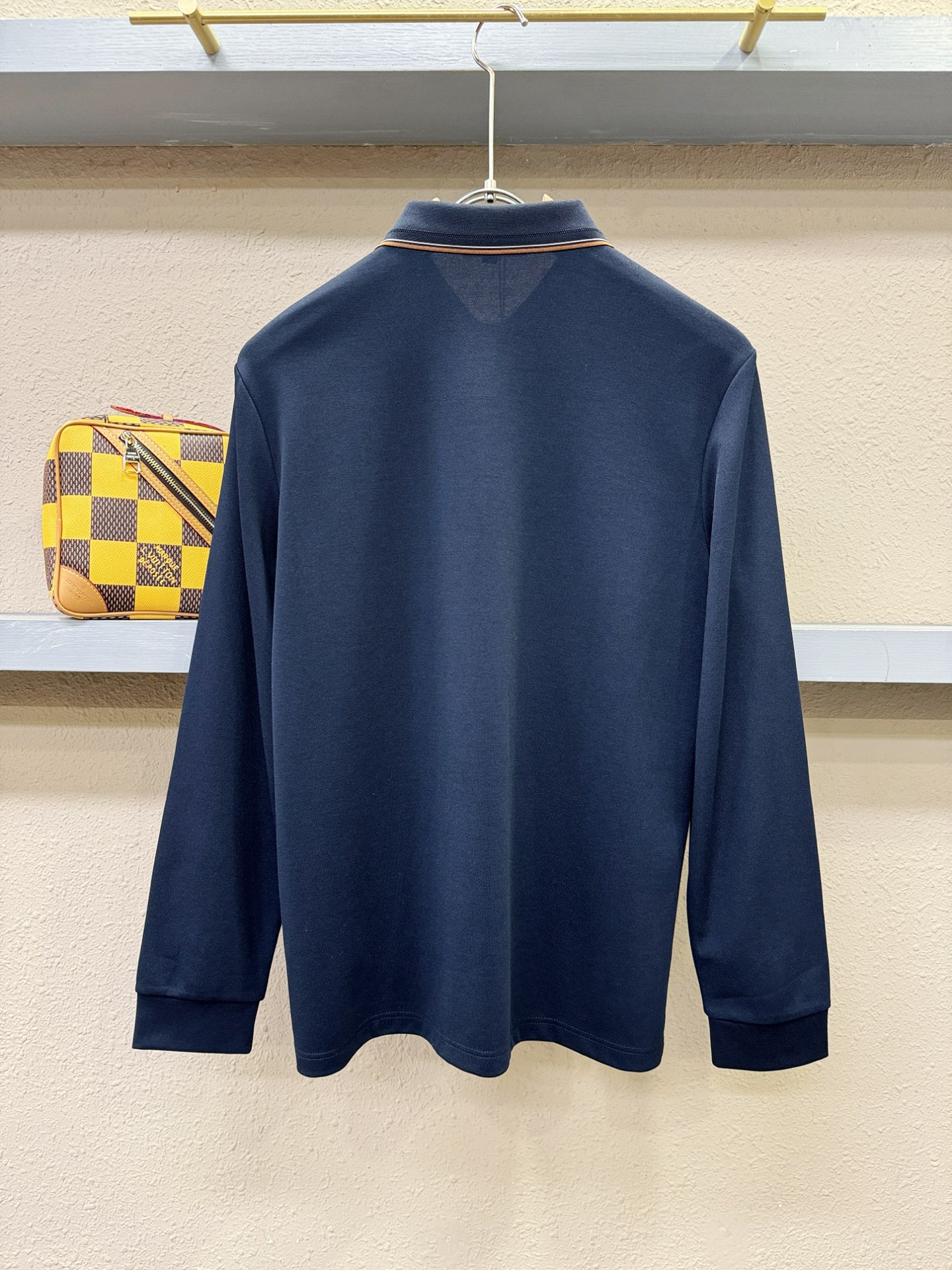 BC布鲁提 2025秋季新品，官网同步 经典大气百搭Polo领长袖T恤，顶级原版面料，质感细腻 超柔软亲