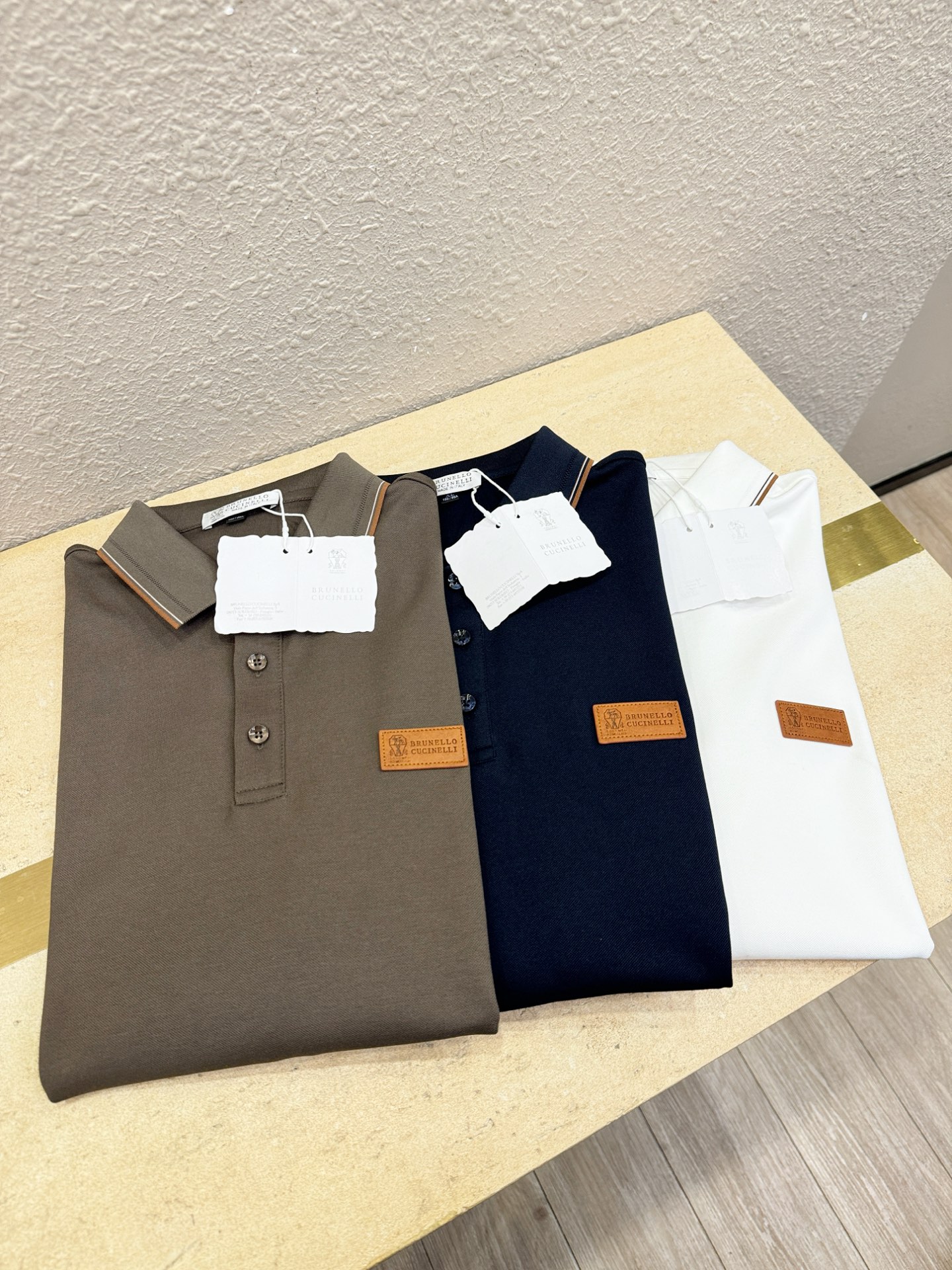 BC布鲁提 2025秋季新品，官网同步 经典大气百搭Polo领长袖T恤，顶级原版面料，质感细腻 超柔软亲