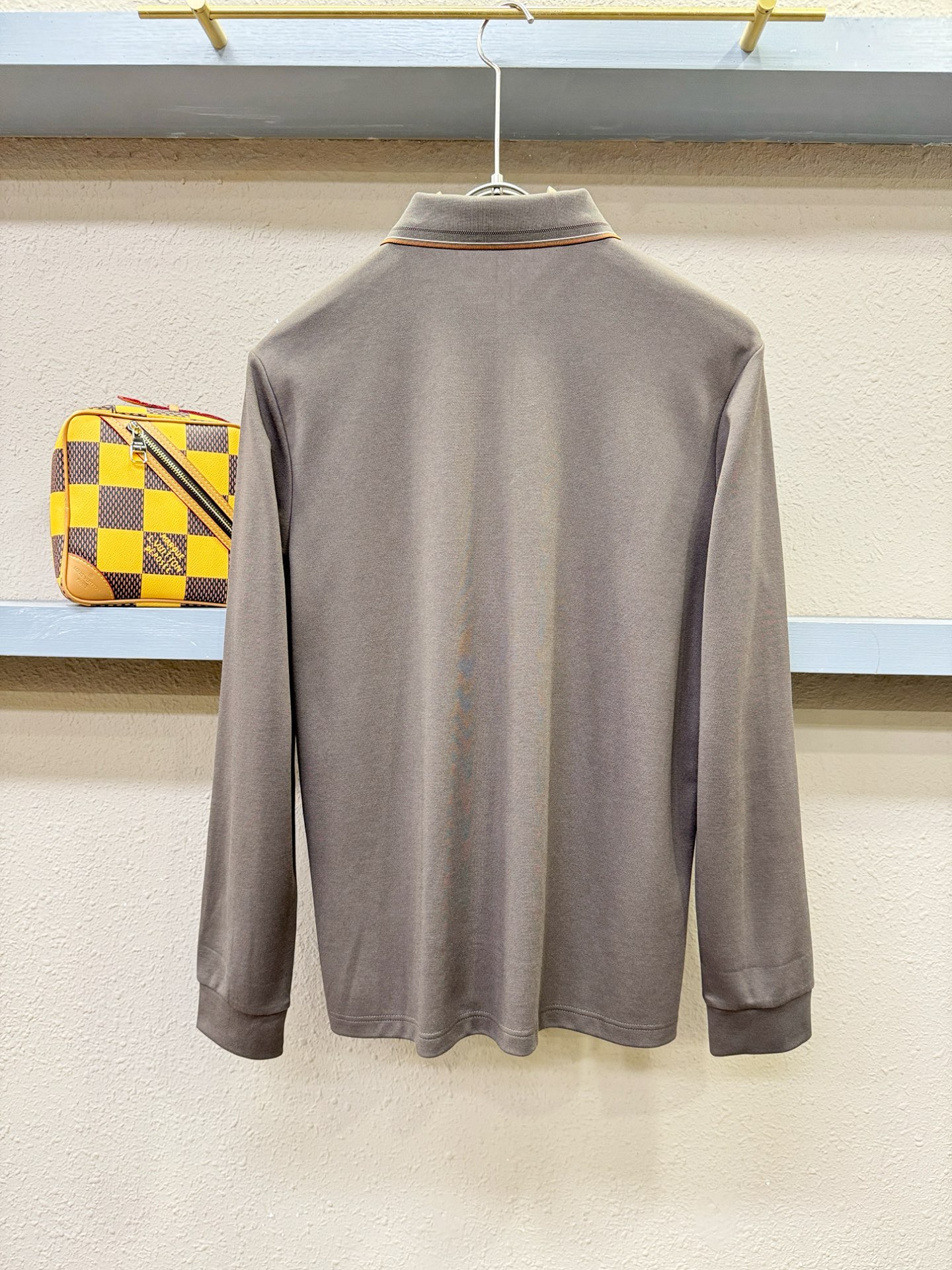 BC布鲁提 2025秋季新品，官网同步 经典大气百搭Polo领长袖T恤，顶级原版面料，质感细腻 超柔软亲