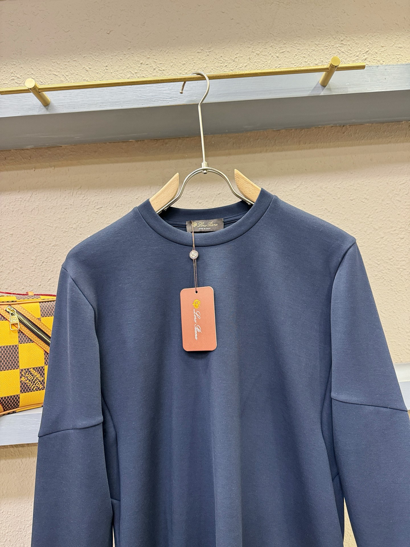 Loro Piana诺悠翩雅 2025ss秋季新品 长袖卫衣，经典Logo设计，百搭款 官网同步发售 定