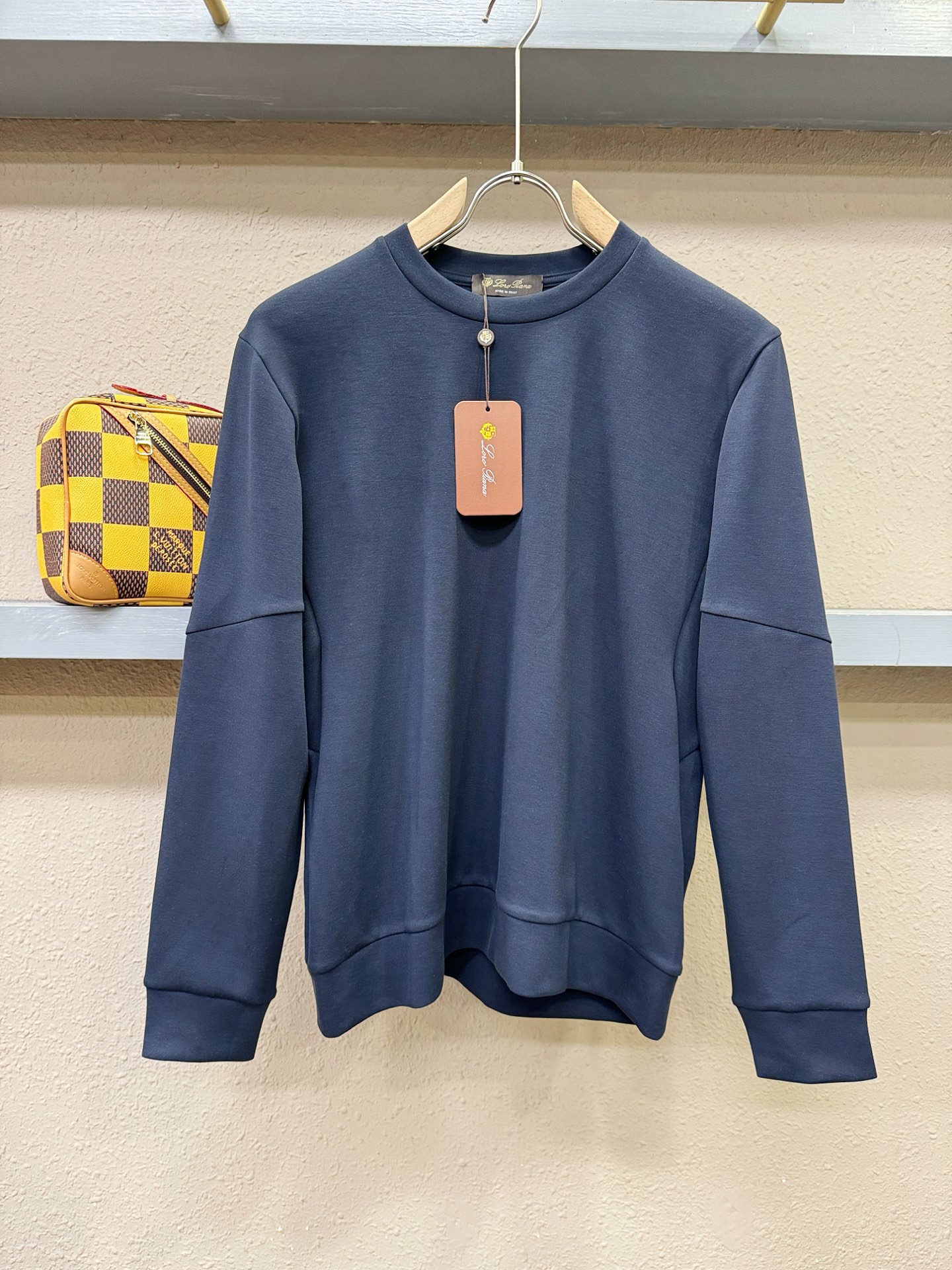 Loro Piana诺悠翩雅 2025ss秋季新品 长袖卫衣，经典Logo设计，百搭款 官网同步发售 定