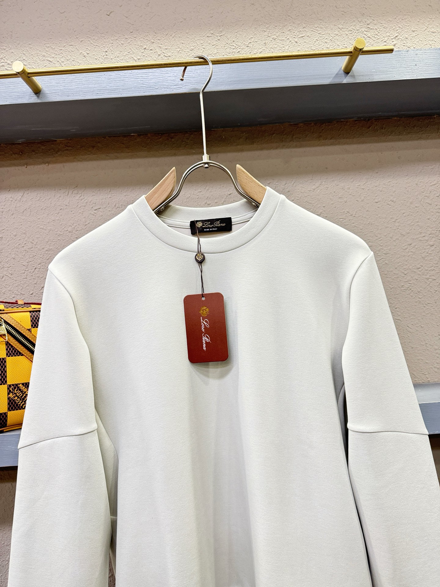 Loro Piana诺悠翩雅 2025ss秋季新品 长袖卫衣，经典Logo设计，百搭款 官网同步发售 定