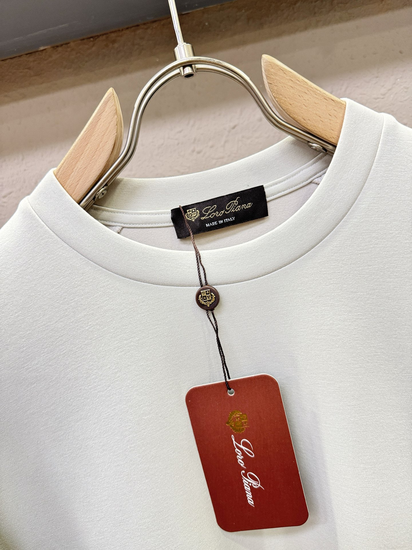 Loro Piana诺悠翩雅 2025ss秋季新品 长袖卫衣，经典Logo设计，百搭款 官网同步发售 定