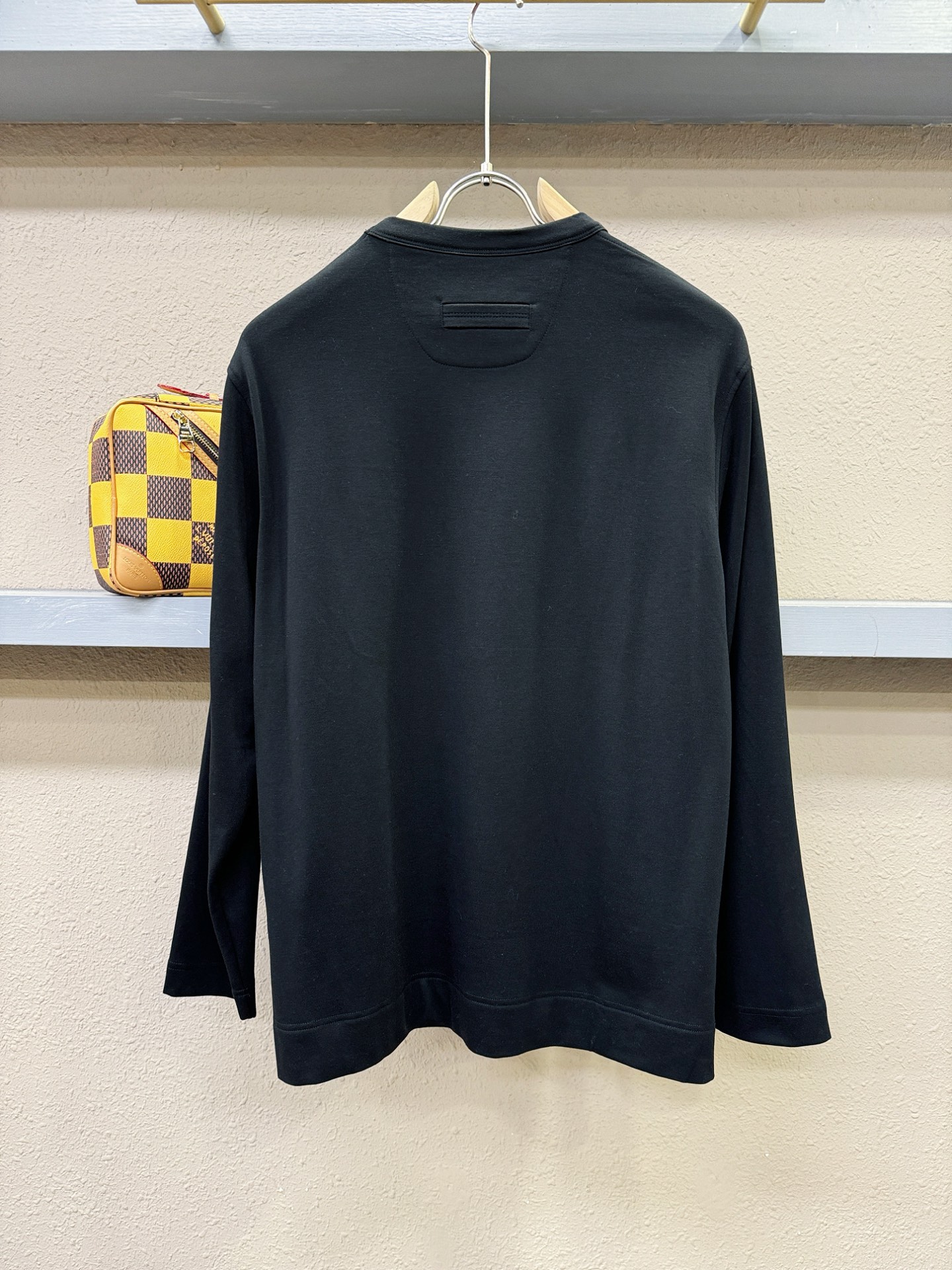 (最大可穿230斤) Ermenegildo Zeg*a杰*亚 2025ss新品 长袖T恤，经典Logo