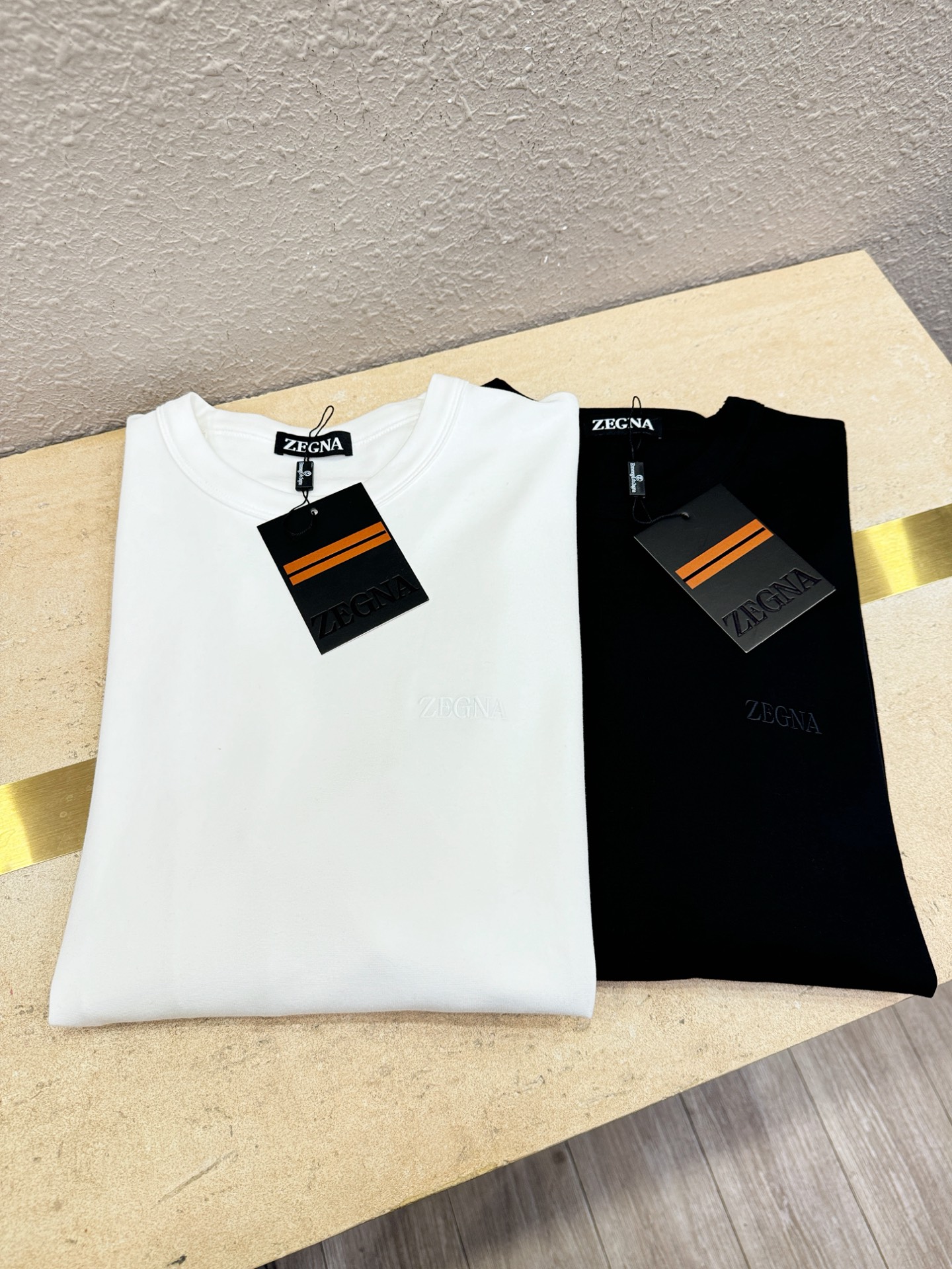 (最大可穿230斤) Ermenegildo Zeg*a杰*亚 2025ss新品 长袖T恤，经典Logo