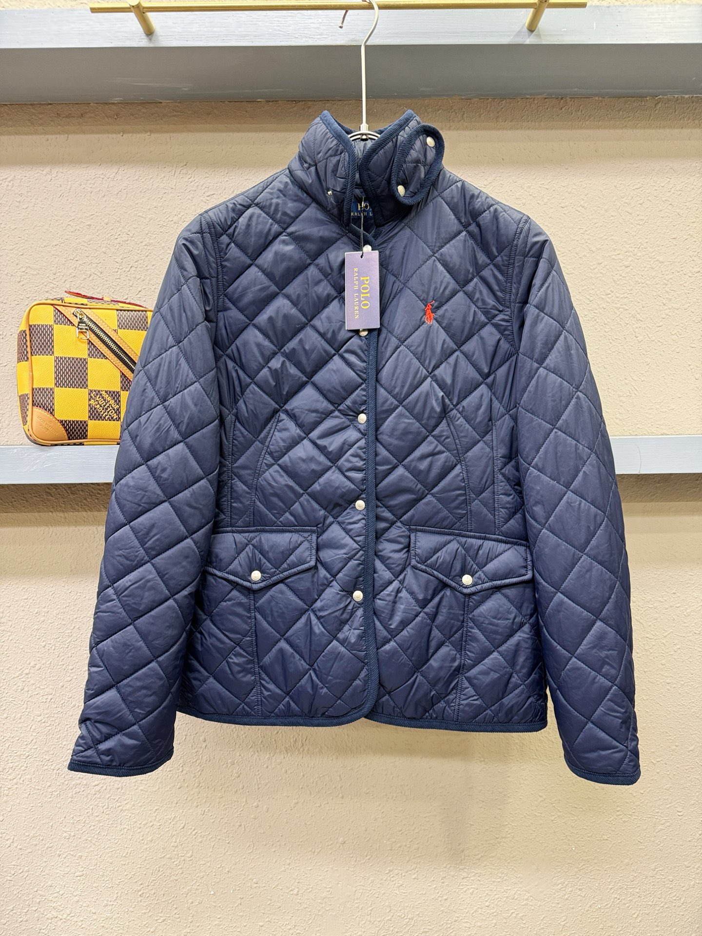 2025新品 POLO 新款棉服外套，秀场新品，品相非常完美，专柜高科技防水面料，舒适保暖，色泽饱满诱人