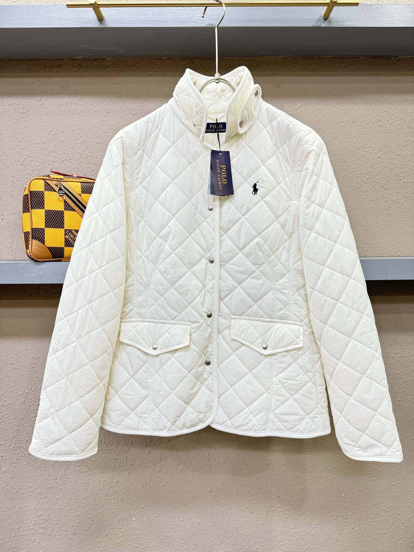 2025新品 POLO 新款棉服外套，秀场新品，品相非常完美，专柜高科技防水面料，舒适保暖，色泽饱满诱人