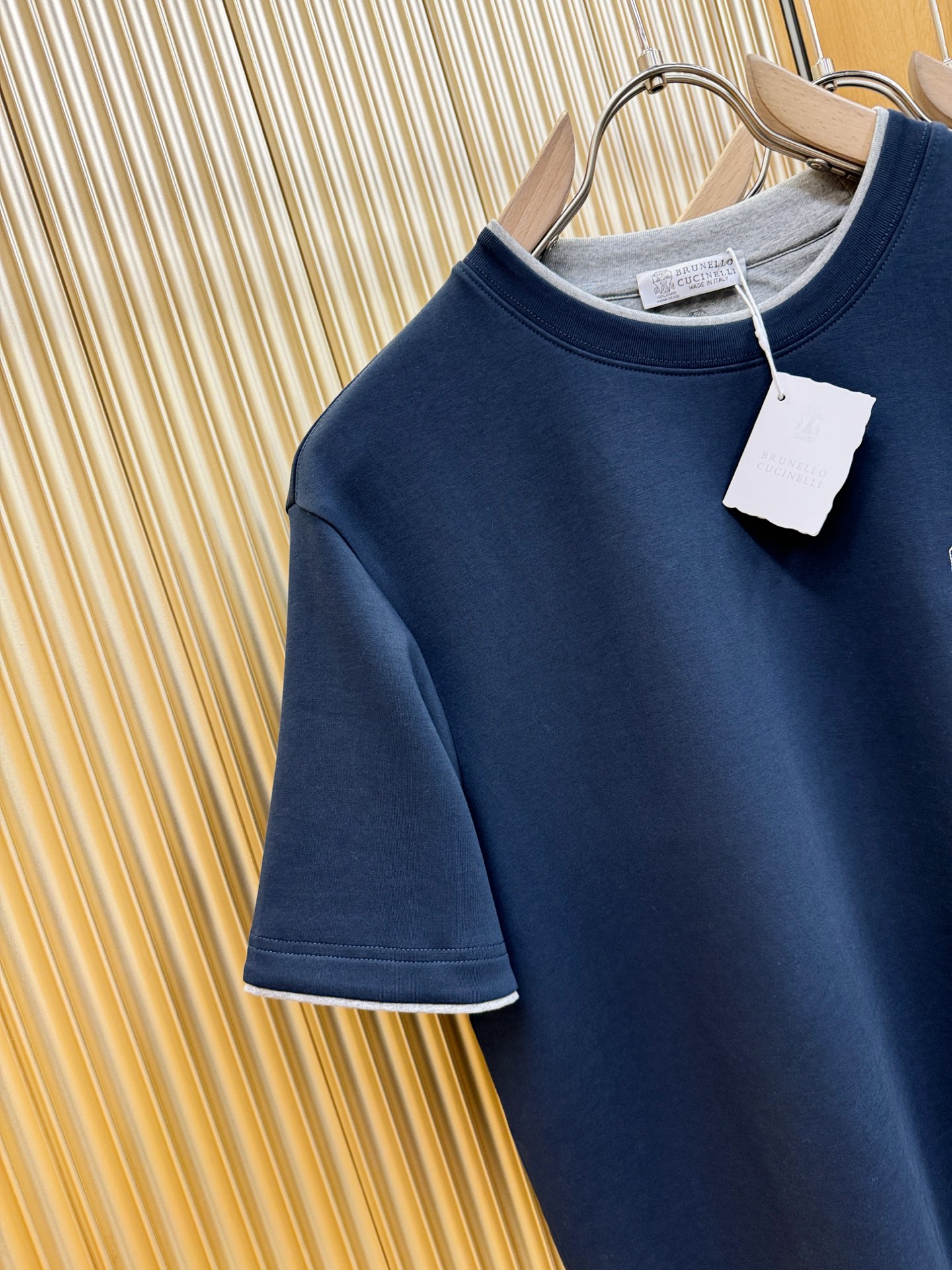 (最大可穿230斤) BC布鲁提 2025新款短袖T恤！走秀图案时尚休闲短袖T恤衫！设计logo设计！极