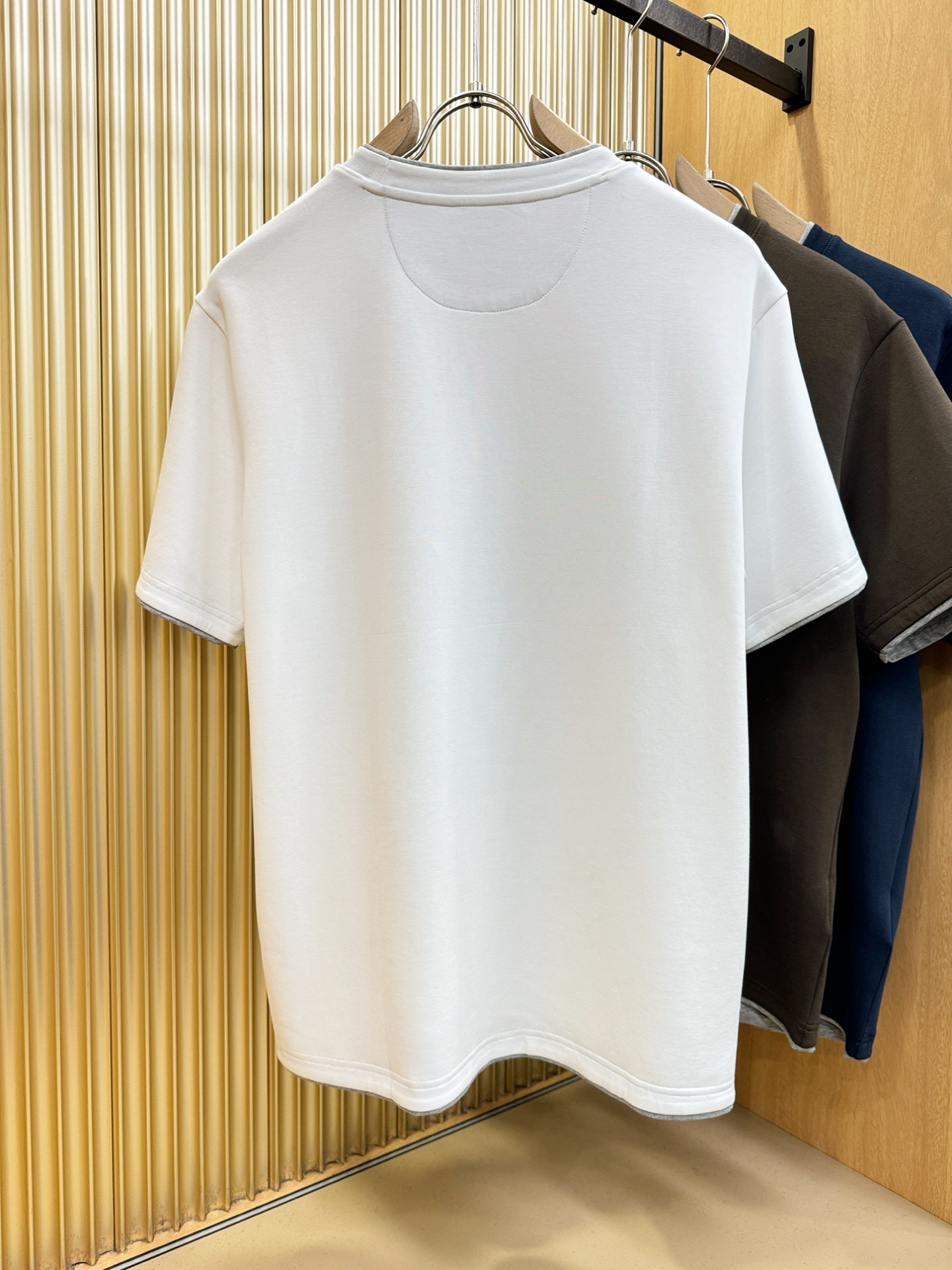 (最大可穿230斤) BC布鲁提 2025新款短袖T恤！走秀图案时尚休闲短袖T恤衫！设计logo设计！极