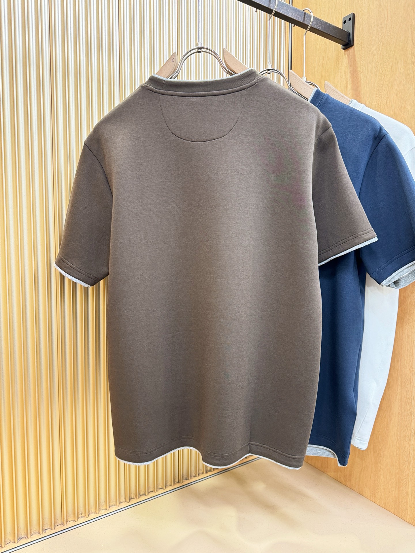 (最大可穿230斤) BC布鲁提 2025新款短袖T恤！走秀图案时尚休闲短袖T恤衫！设计logo设计！极