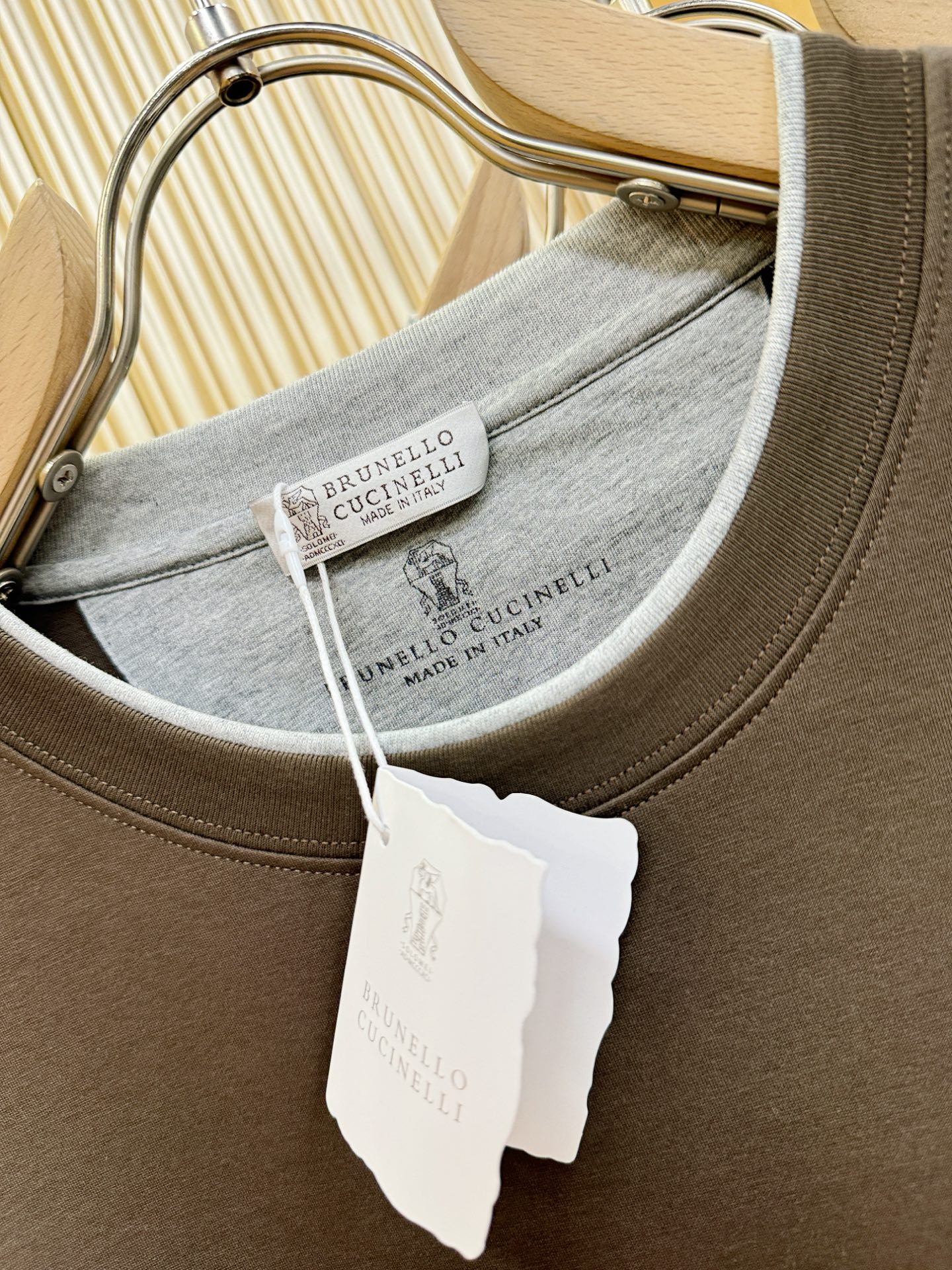 (最大可穿230斤) BC布鲁提 2025新款短袖T恤！走秀图案时尚休闲短袖T恤衫！设计logo设计！极