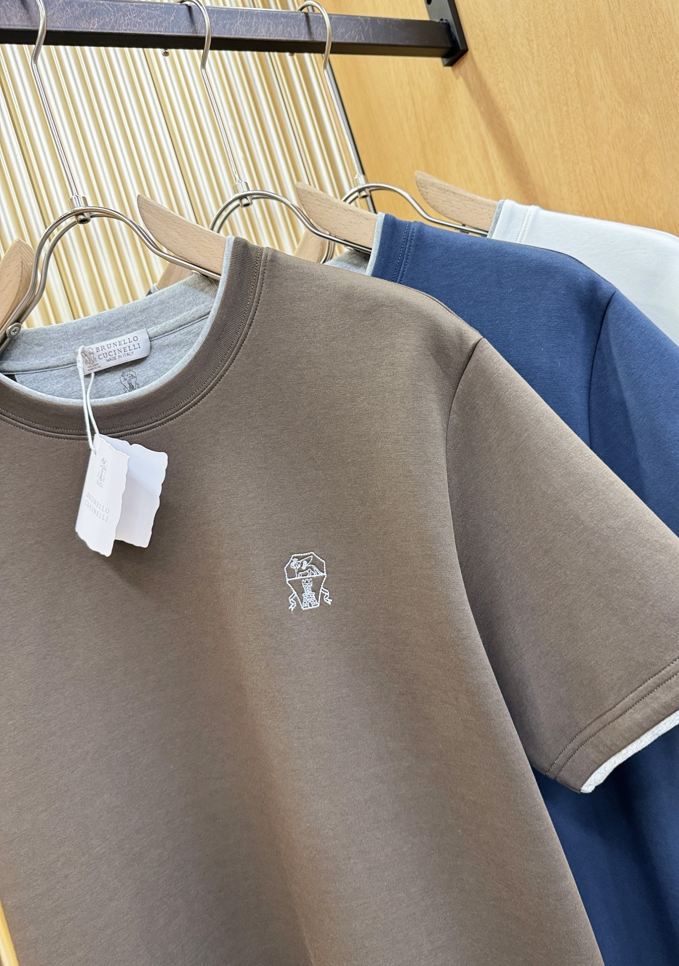 (最大可穿230斤) BC布鲁提 2025新款短袖T恤！走秀图案时尚休闲短袖T恤衫！设计logo设计！极