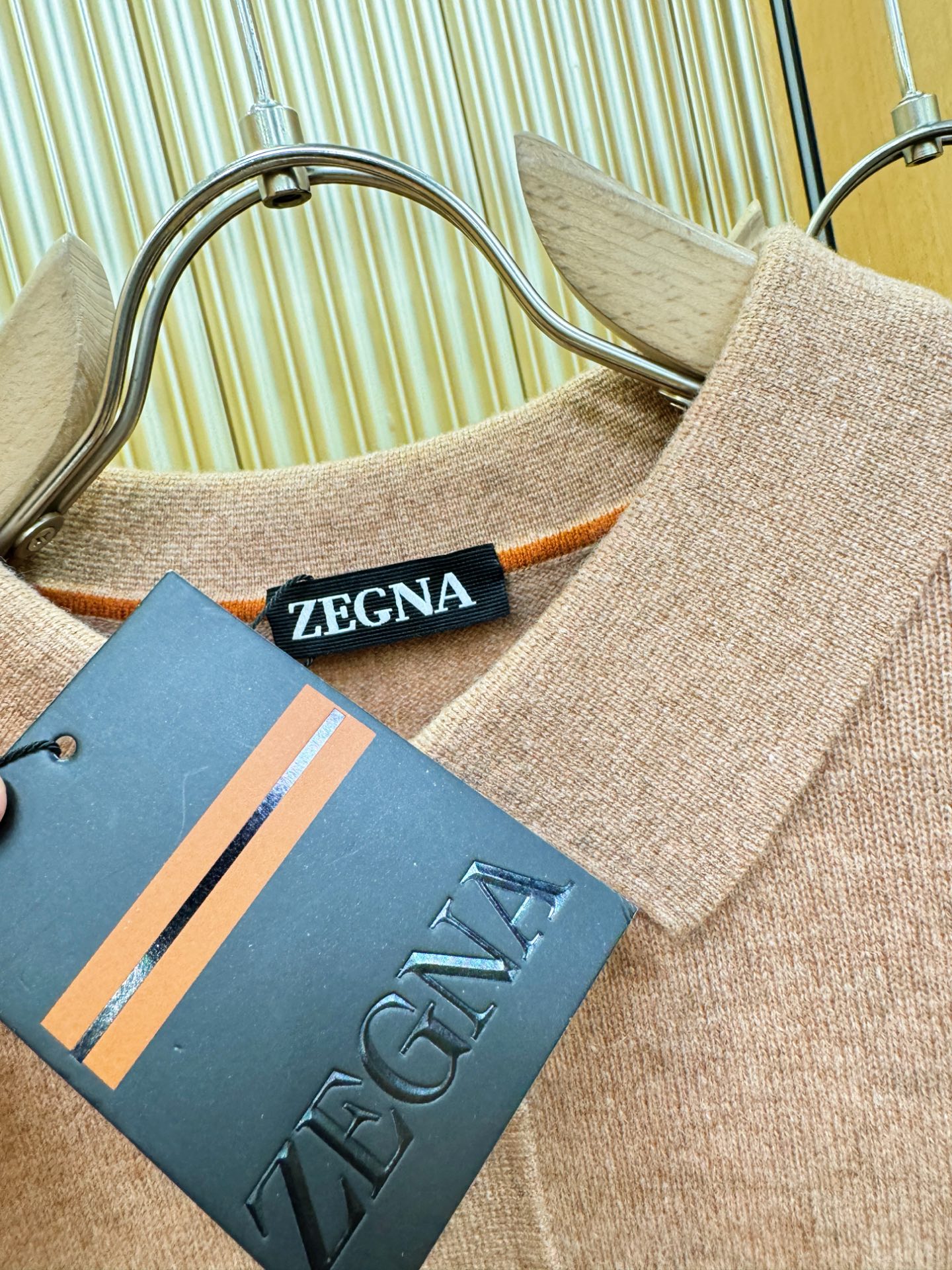 (最大可穿230斤) Ermenegildo Zeg*a杰*亚 2025秋冬新款羊绒毛衣，羊绒+绵羊毛。