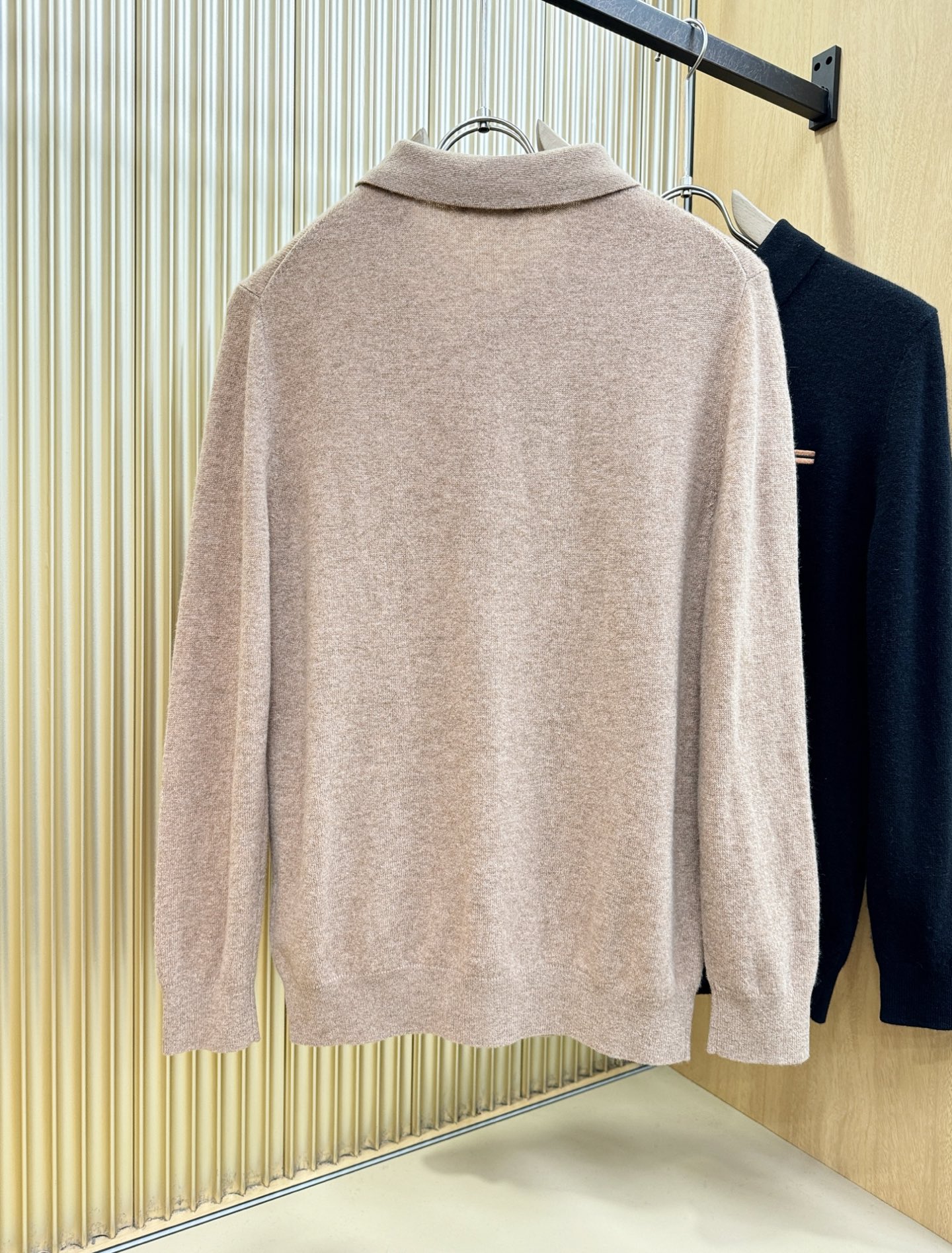 (最大可穿230斤) Ermenegildo Zeg*a杰*亚 2025秋冬新款羊绒毛衣，羊绒+绵羊毛。