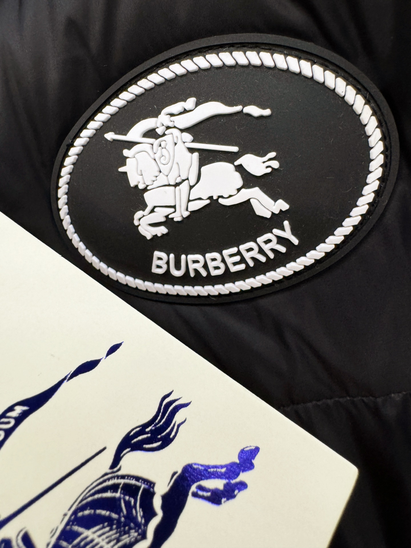 爆款羽绒服 BURBERRY巴宝莉 2025新款羽绒服秀场新品，袖子可拆卸，一衣两穿。品相非常完美，专柜