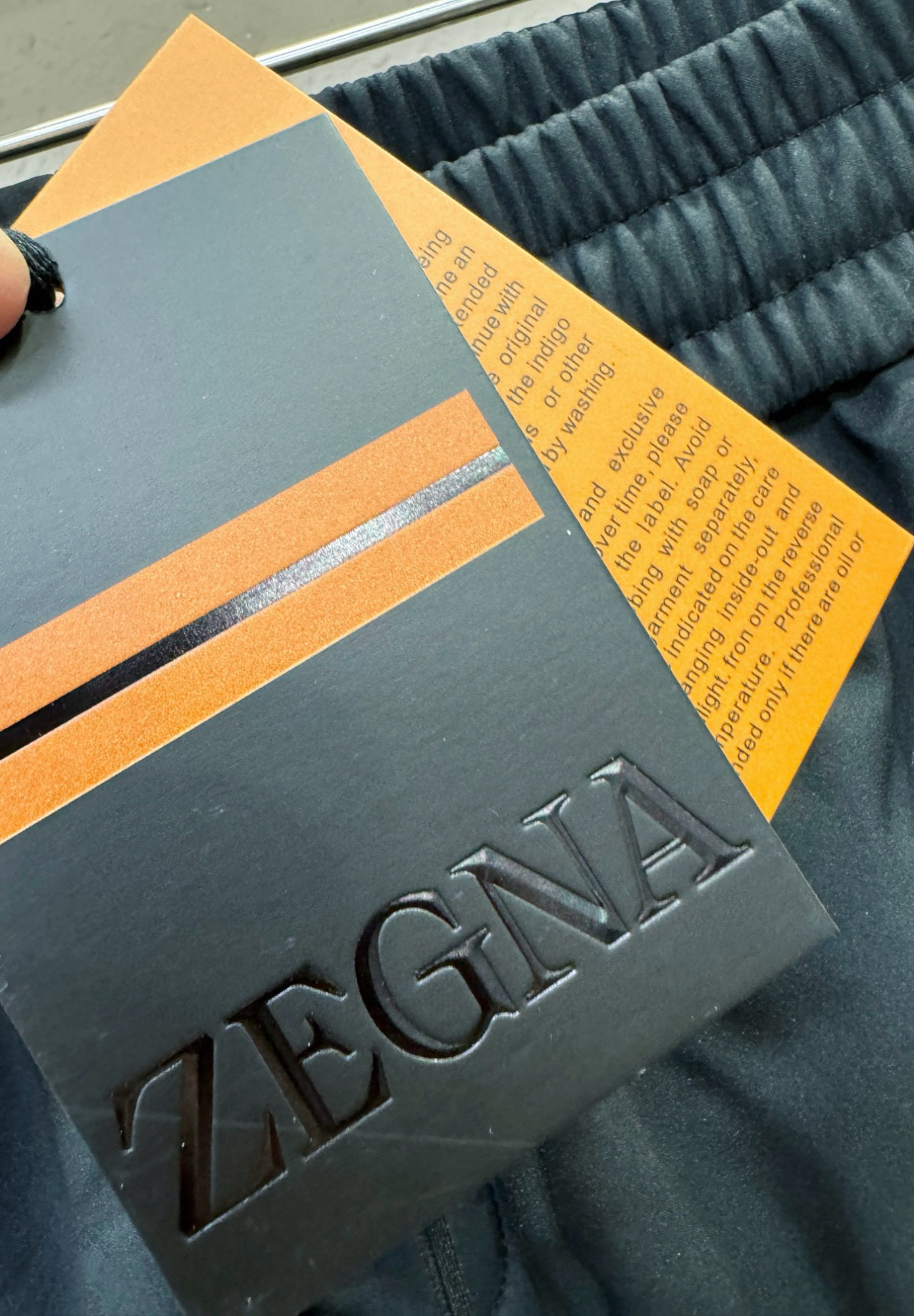 Ermenegildo Zeg*a杰*亚 秋冬新款防寒机能羽绒裤，经典羽绒长裤，防风防雨雪，内里大朵绒填