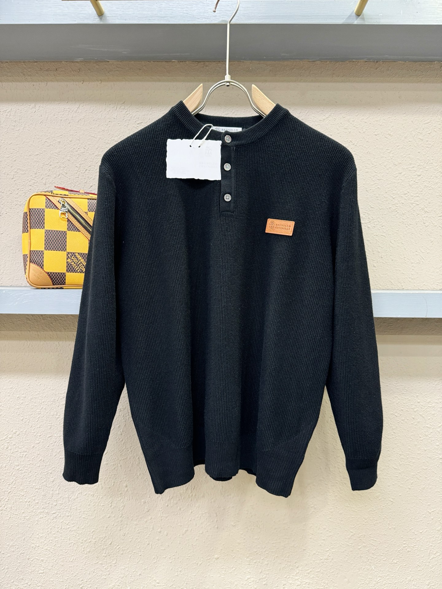 BC布鲁提 2025新款毛衣，胸前logo设计！贸易公司渠道稀出，同步官网发售！秋冬系列经典设计！此款毛