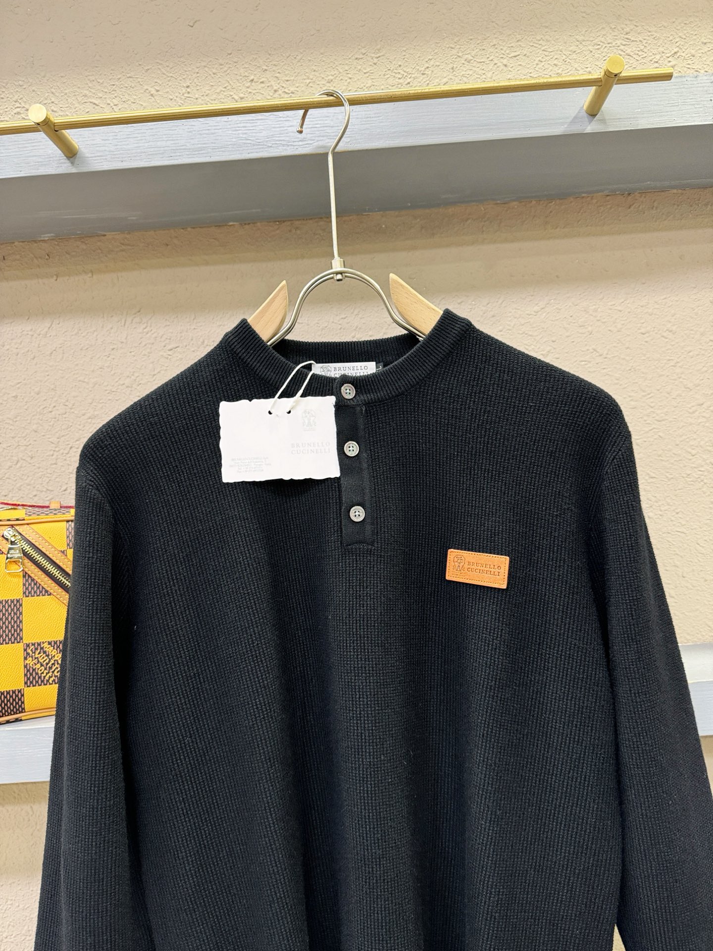 BC布鲁提 2025新款毛衣，胸前logo设计！贸易公司渠道稀出，同步官网发售！秋冬系列经典设计！此款毛