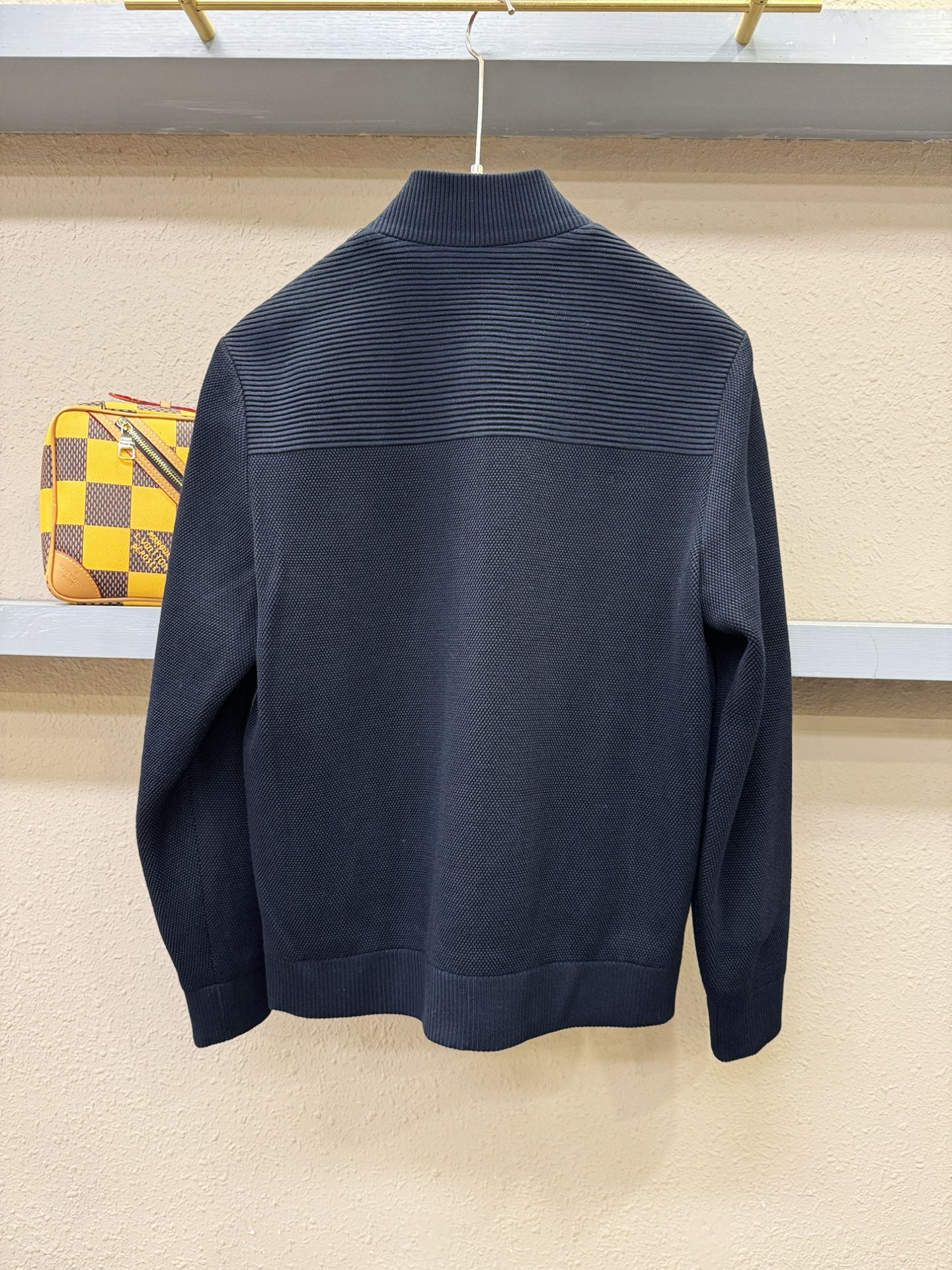 ZILLI 25ss秋冬新款外套，绵羊毛面，真皮拼接设计，超A原单外套！甄选顶级绵羊毛打造、搭配经典Lo