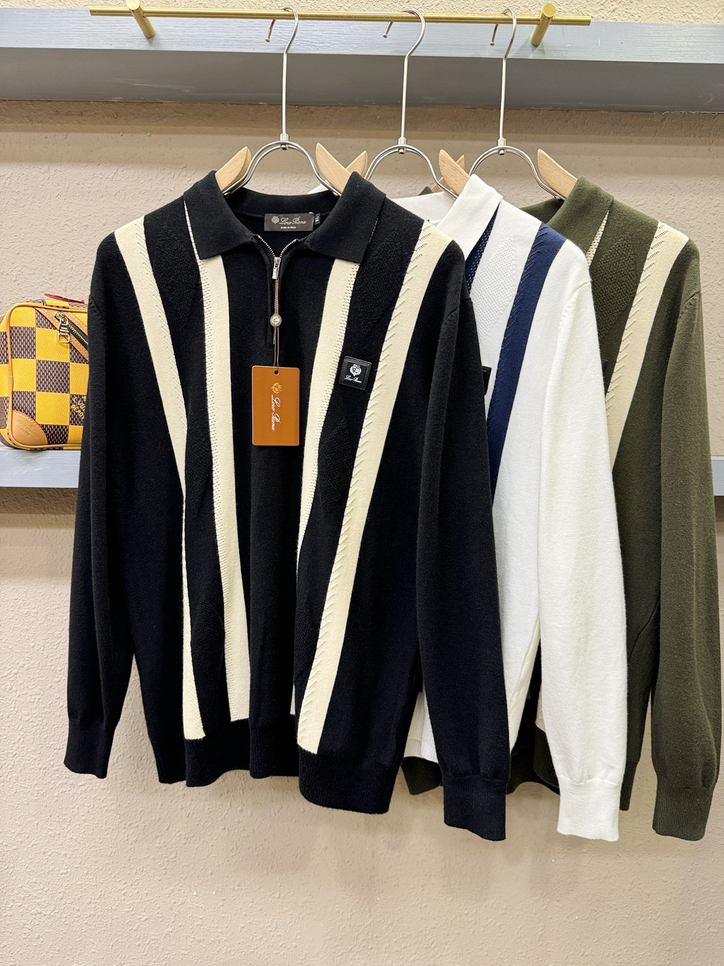 Loro Piana诺悠翩雅 2025新款毛衣，胸前logo设计！贸易公司渠道稀出，同步官网发售！秋冬系