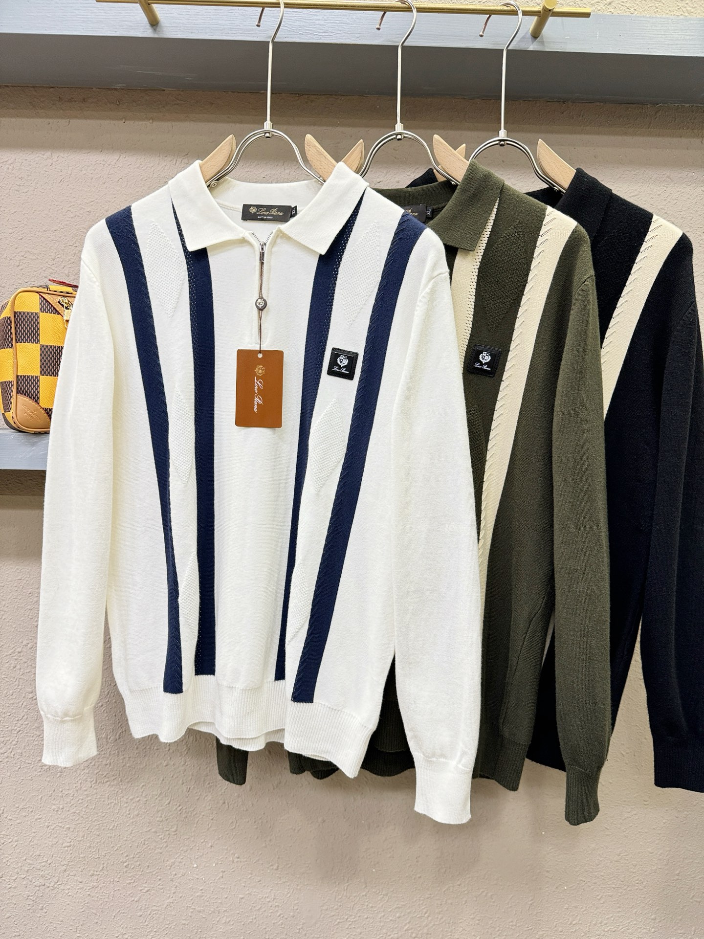 Loro Piana诺悠翩雅 2025新款毛衣，胸前logo设计！贸易公司渠道稀出，同步官网发售！秋冬系