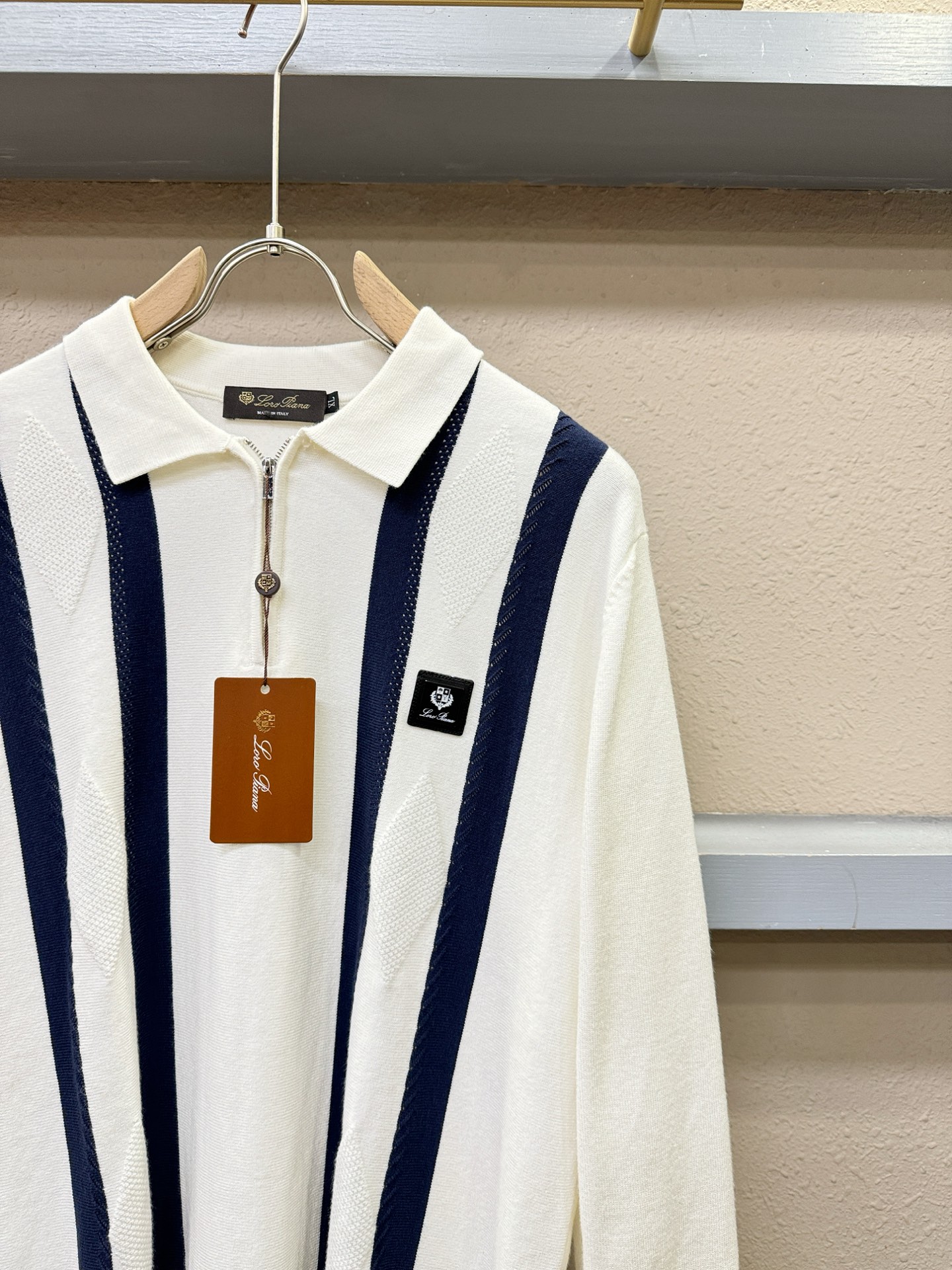 Loro Piana诺悠翩雅 2025新款毛衣，胸前logo设计！贸易公司渠道稀出，同步官网发售！秋冬系