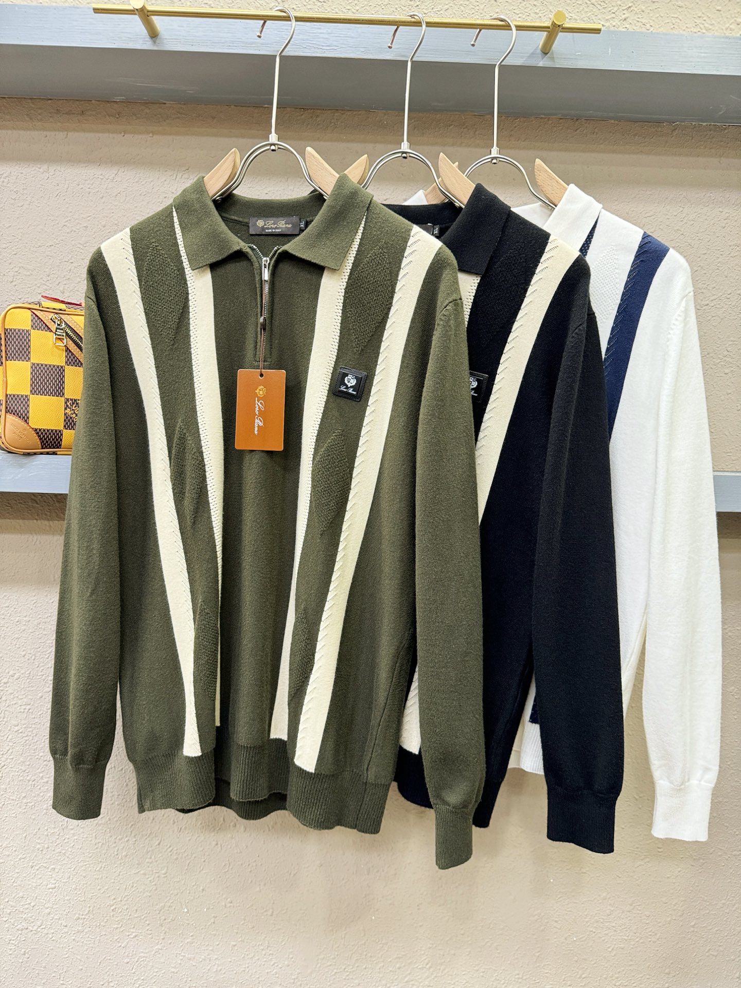 Loro Piana诺悠翩雅 2025新款毛衣，胸前logo设计！贸易公司渠道稀出，同步官网发售！秋冬系