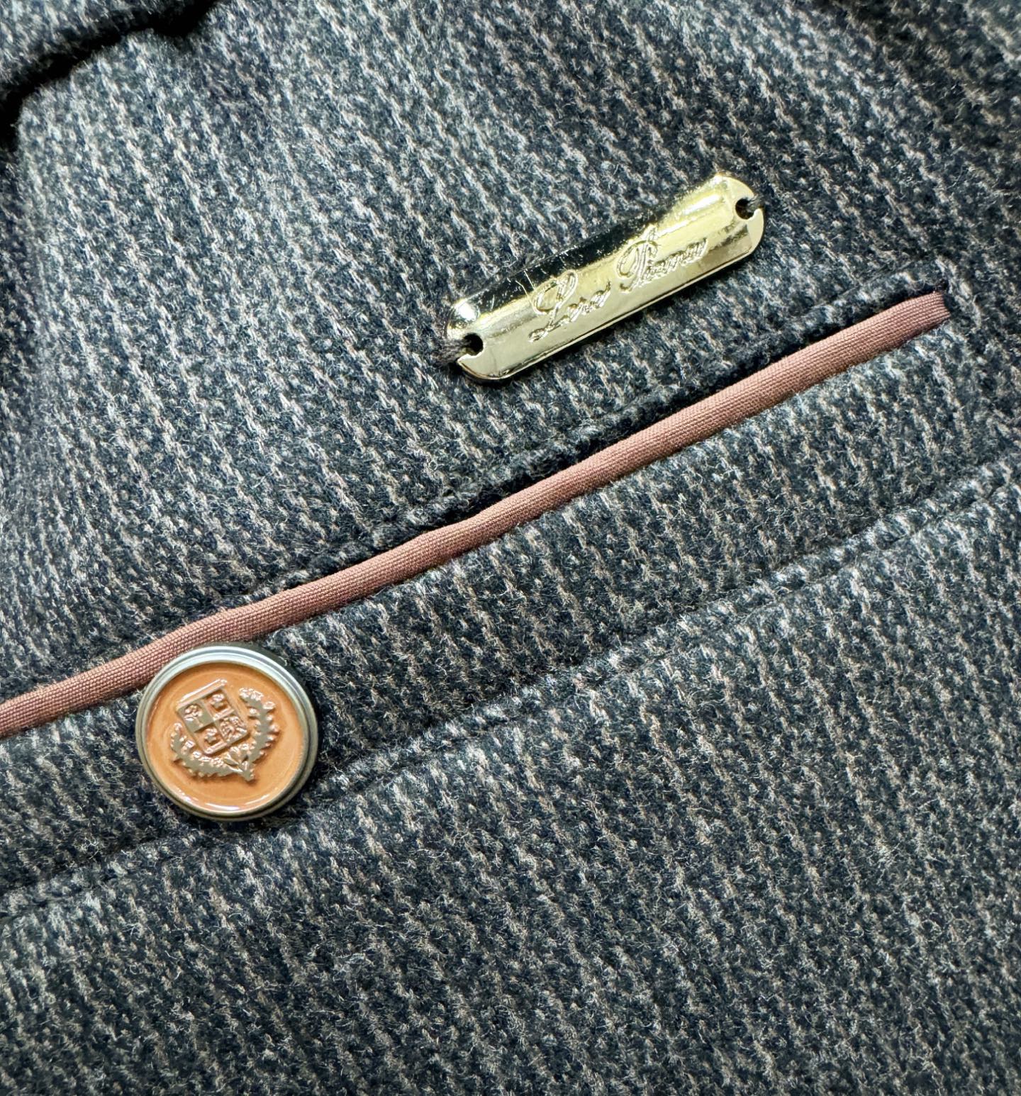 Loro Piana诺悠翩雅 2025秋冬超火爆休闲裤，选用欧洲进口羊毛面料，柔软舒适有质感，原版五金配