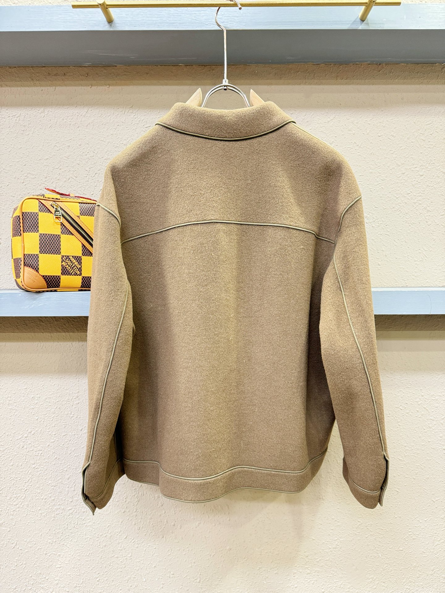 Loro Piana诺悠翩雅 2025秋冬新款外套，双面羊绒面料，原版五金配件，厚款外套，面料质感醇厚挺