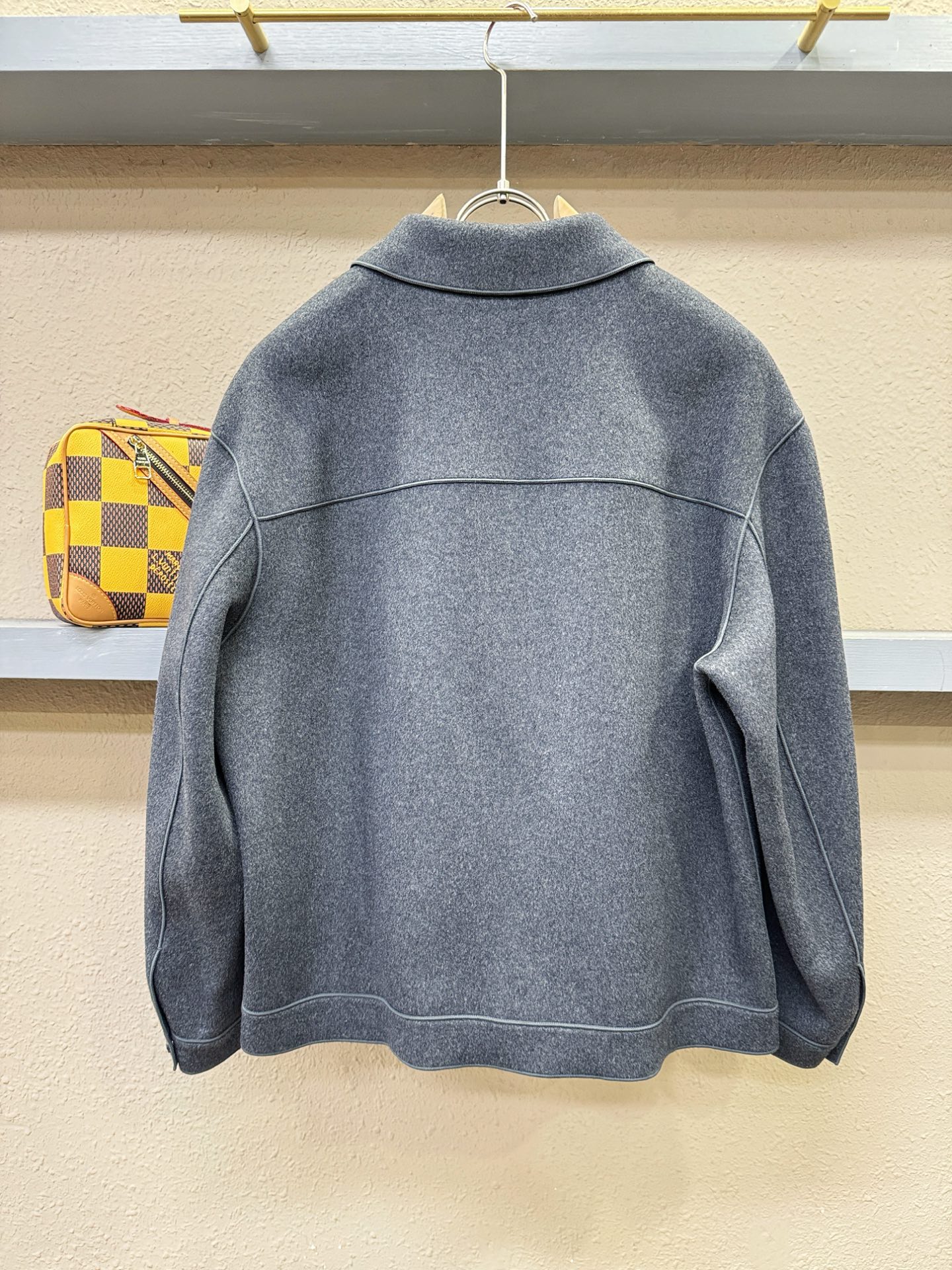 Loro Piana诺悠翩雅 2025秋冬新款外套，双面羊绒面料，原版五金配件，厚款外套，面料质感醇厚挺