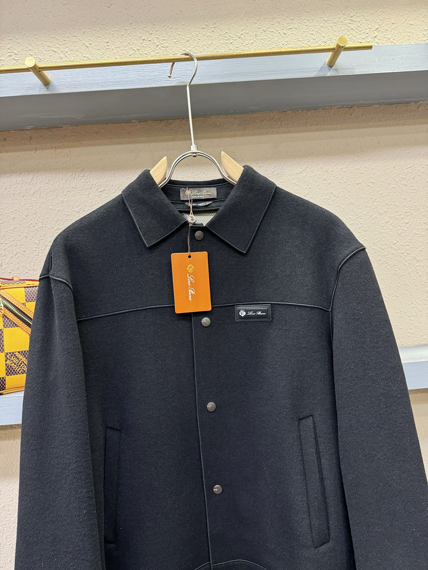 Loro Piana诺悠翩雅 2025秋冬新款外套，双面羊绒面料，原版五金配件，厚款外套，面料质感醇厚挺