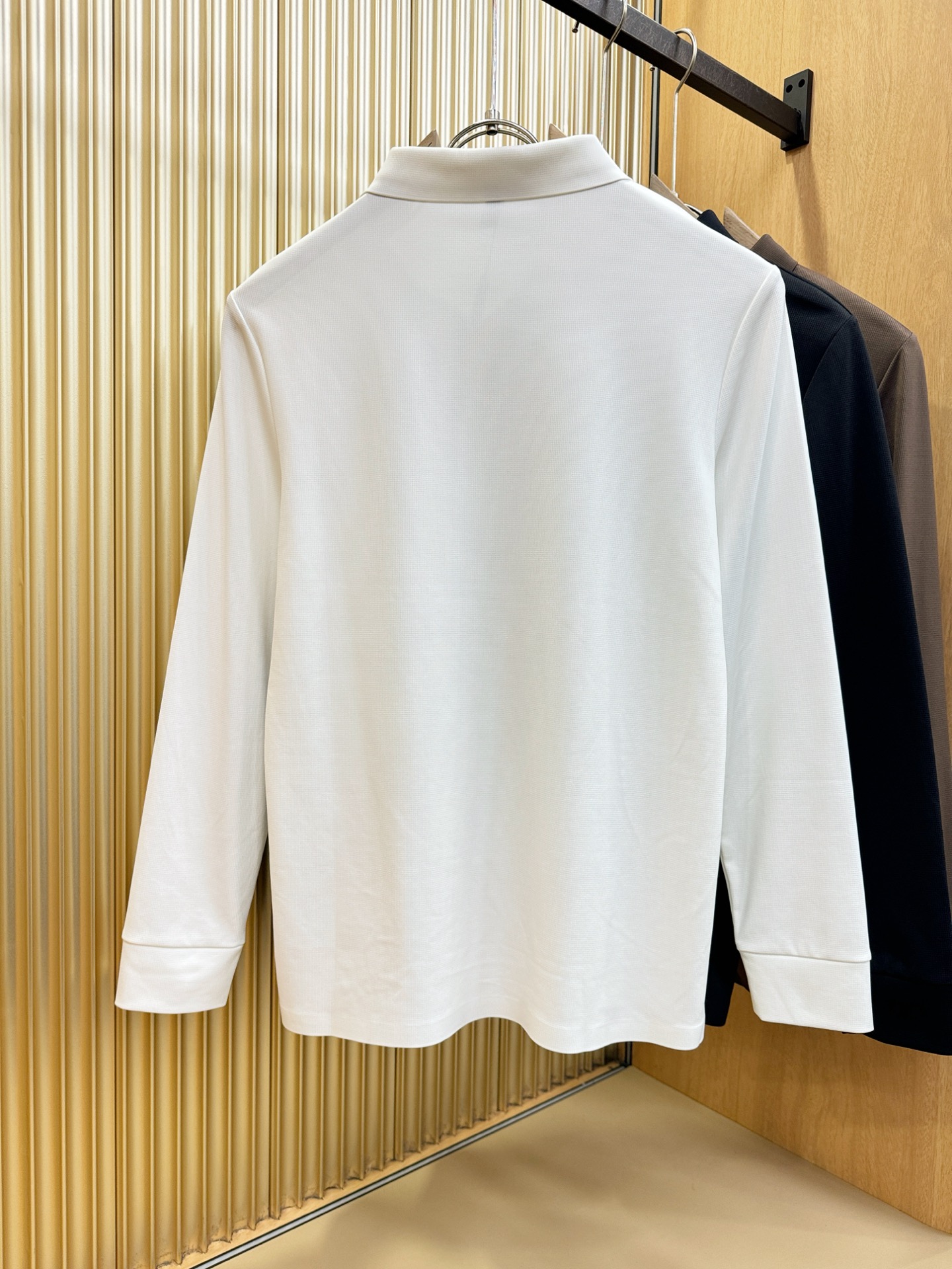 Ermenegildo Zeg*a杰*亚 2025秋冬新品，官网同步 经典大气百搭Polo领长袖T恤，顶