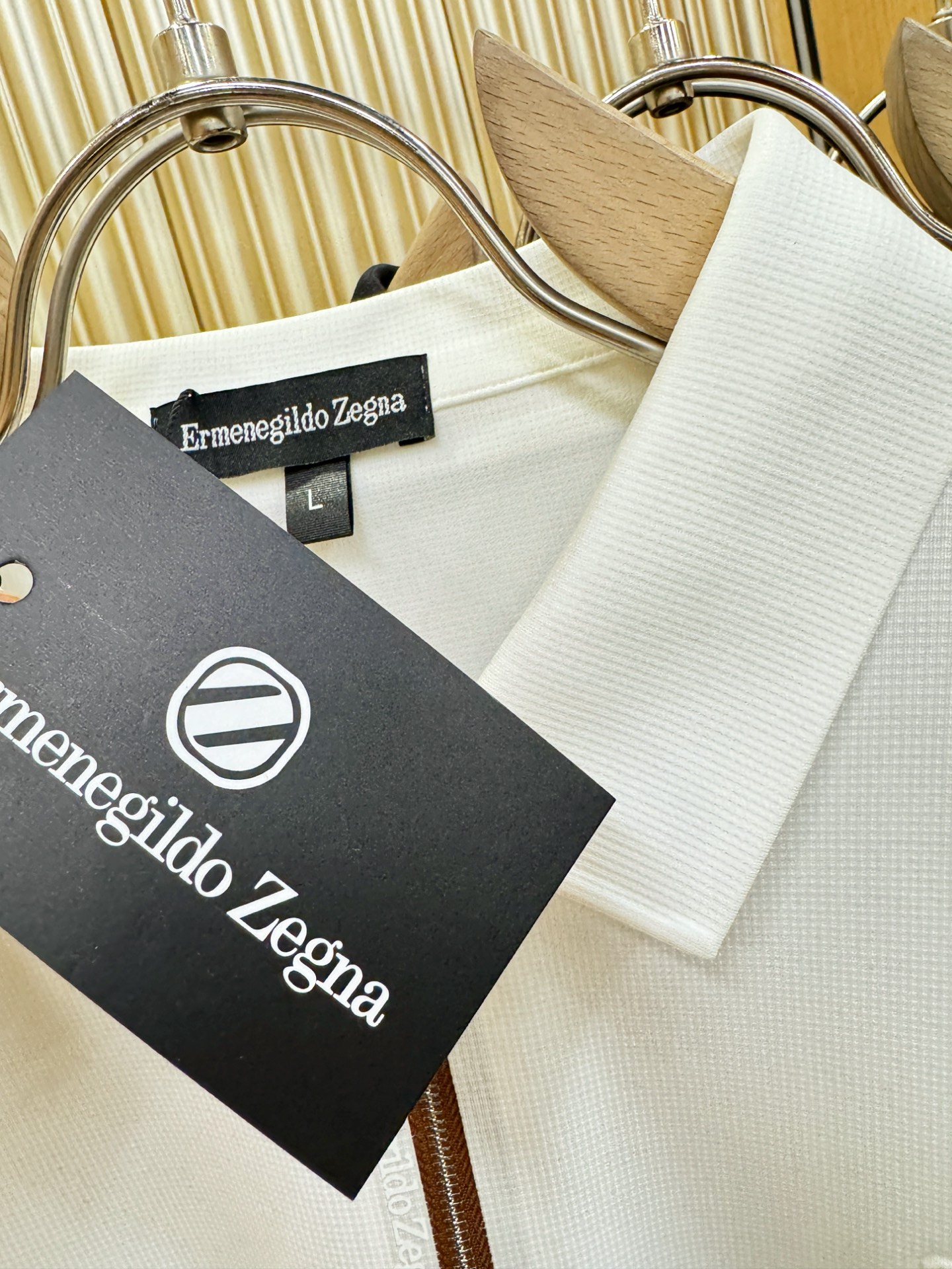 Ermenegildo Zeg*a杰*亚 2025秋冬新品，官网同步 经典大气百搭Polo领长袖T恤，顶