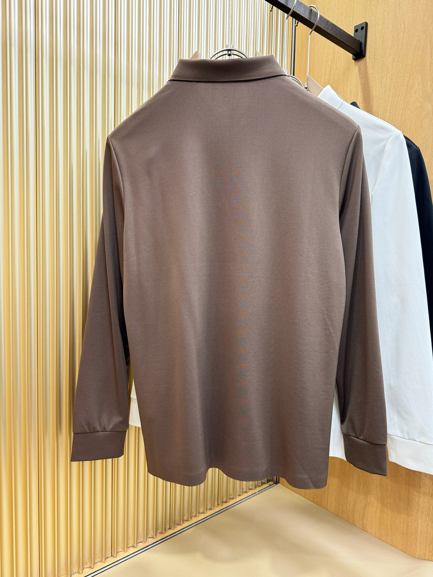 Ermenegildo Zeg*a杰*亚 2025秋冬新品，官网同步 经典大气百搭Polo领长袖T恤，顶