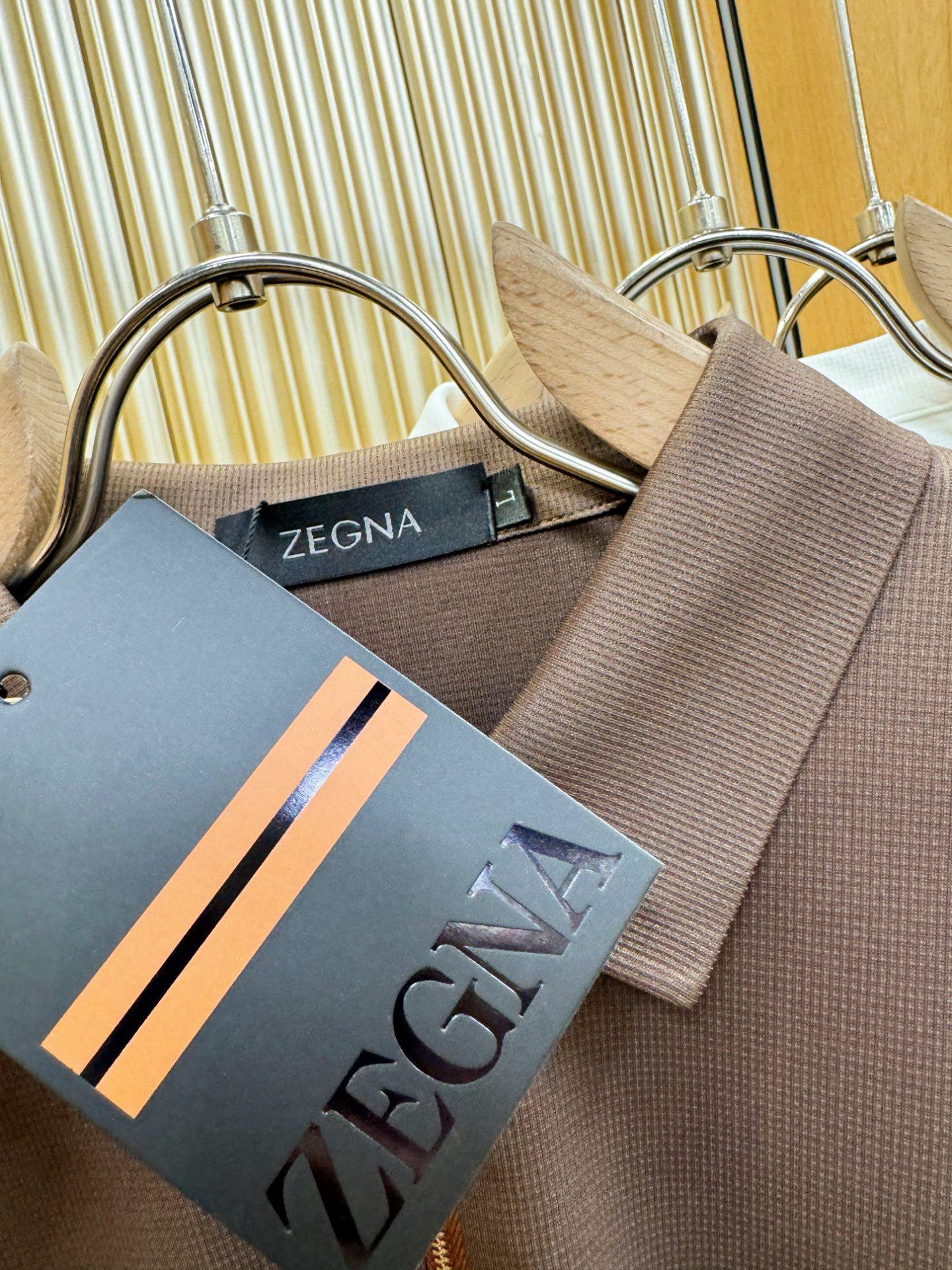 Ermenegildo Zeg*a杰*亚 2025秋冬新品，官网同步 经典大气百搭Polo领长袖T恤，顶