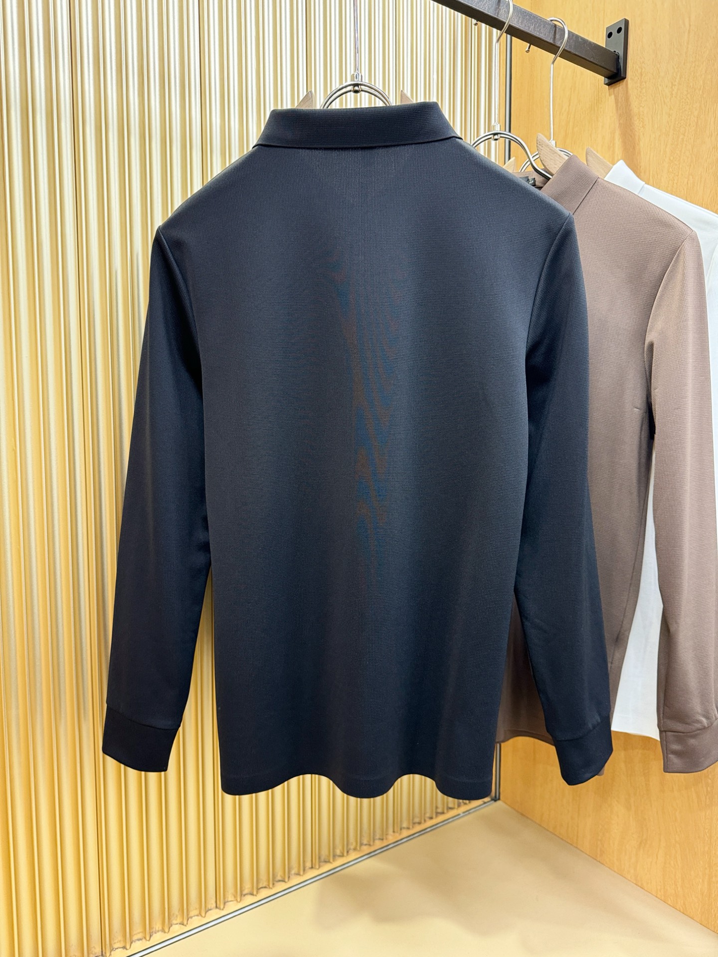 Ermenegildo Zeg*a杰*亚 2025秋冬新品，官网同步 经典大气百搭Polo领长袖T恤，顶